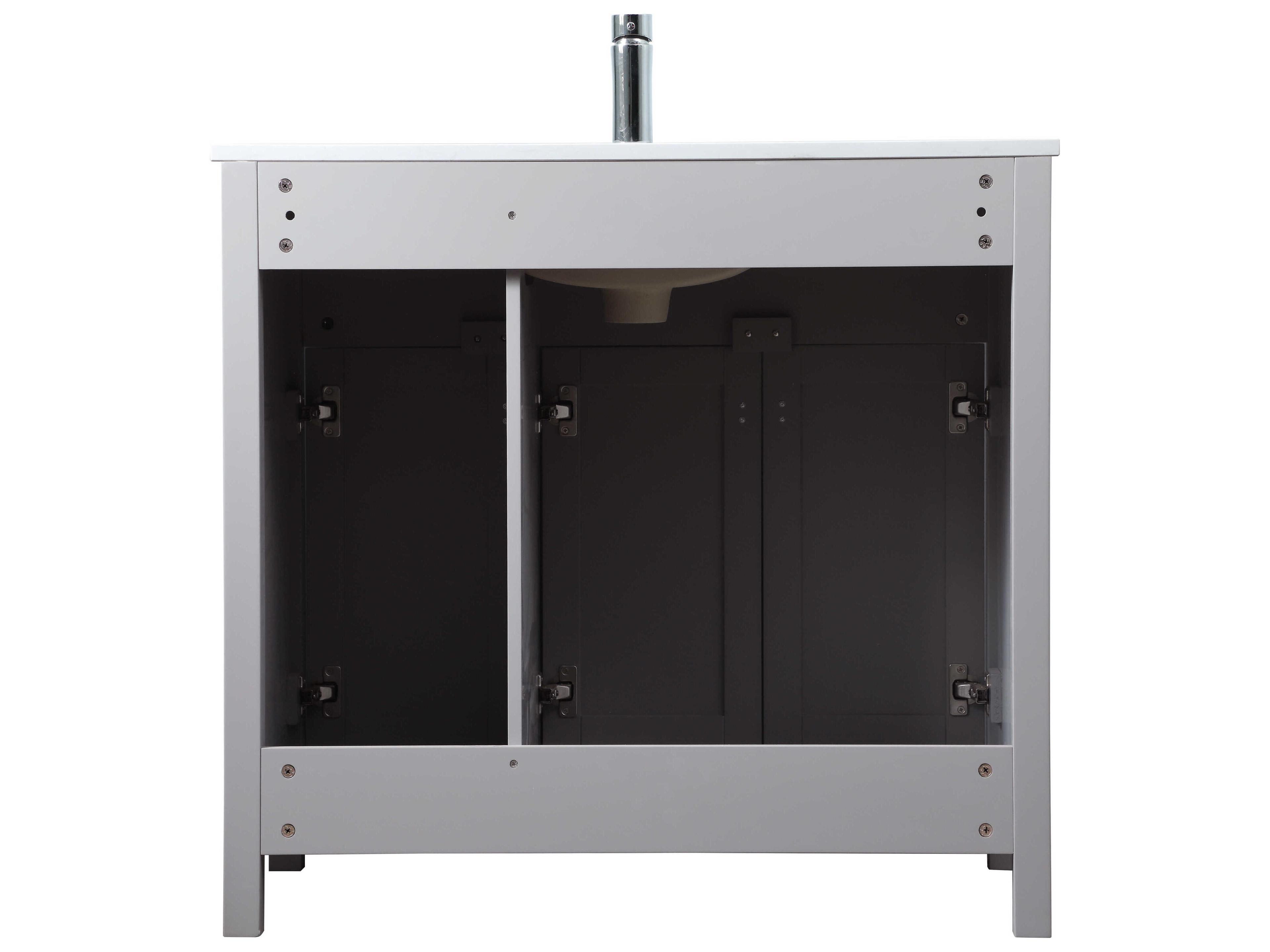 Elegant Lighting Harrison Grey Vanity