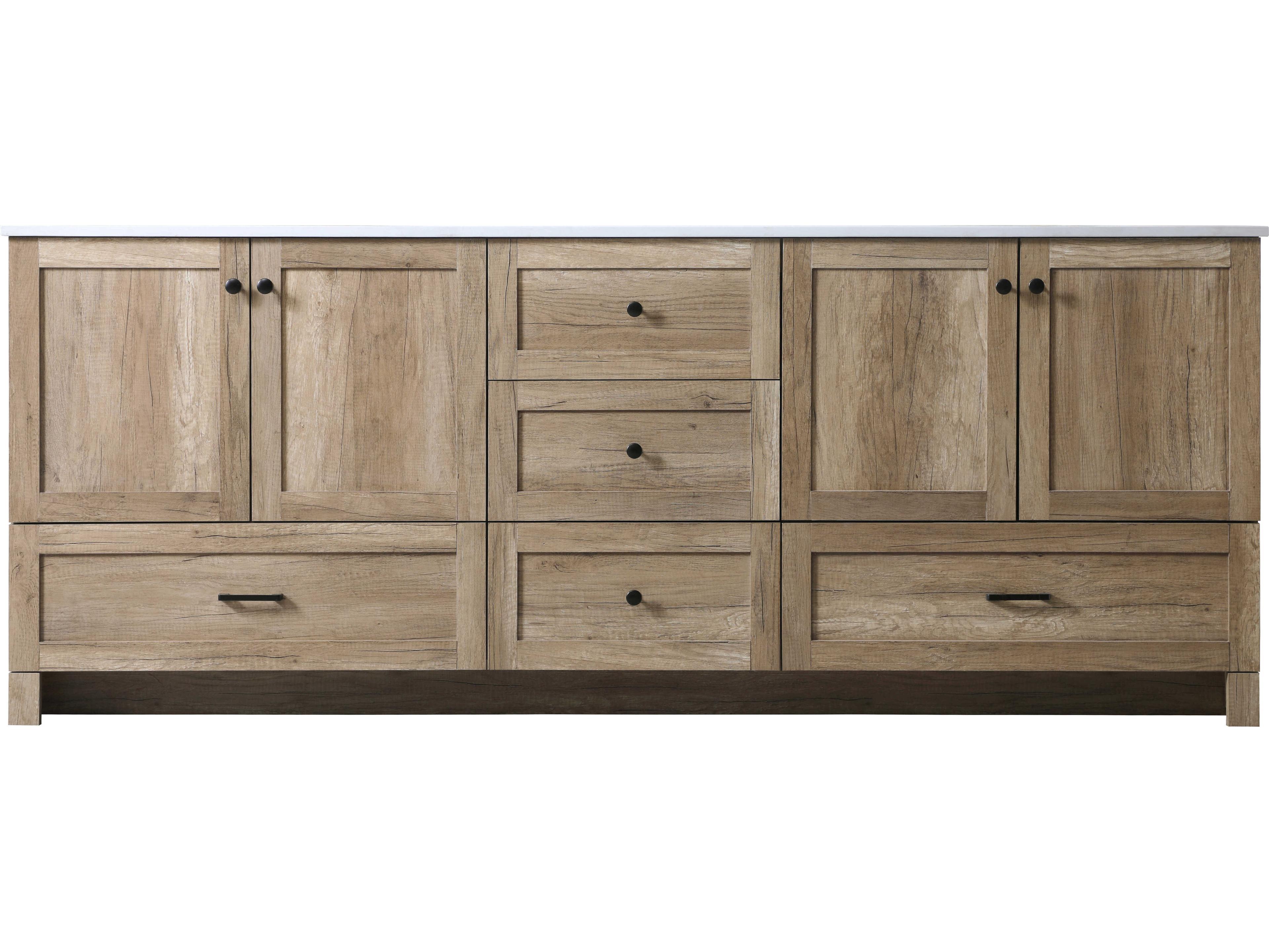 Elegant Lighting Soma Natural Oak Vanity