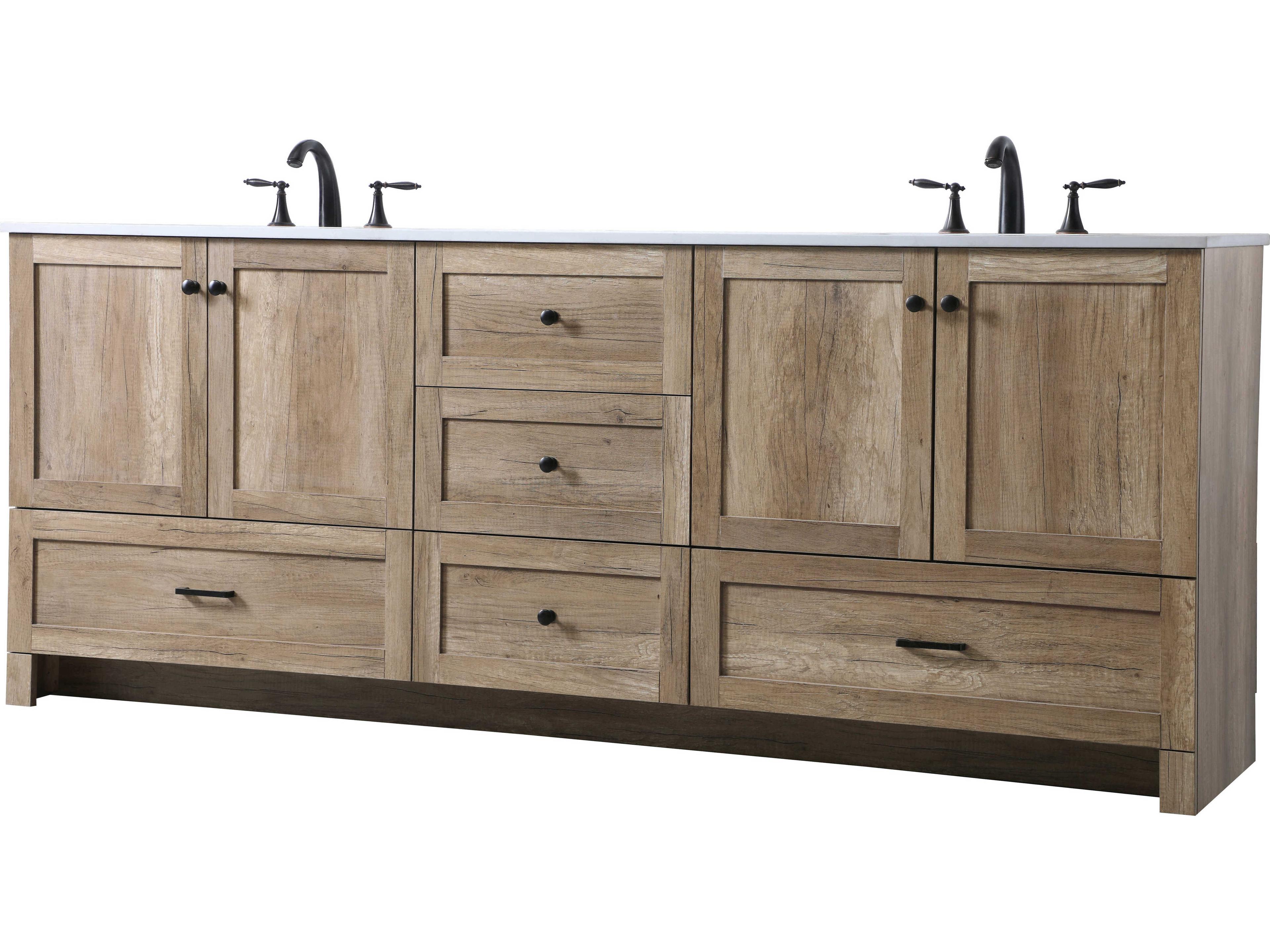 Elegant Lighting Soma Natural Oak Vanity