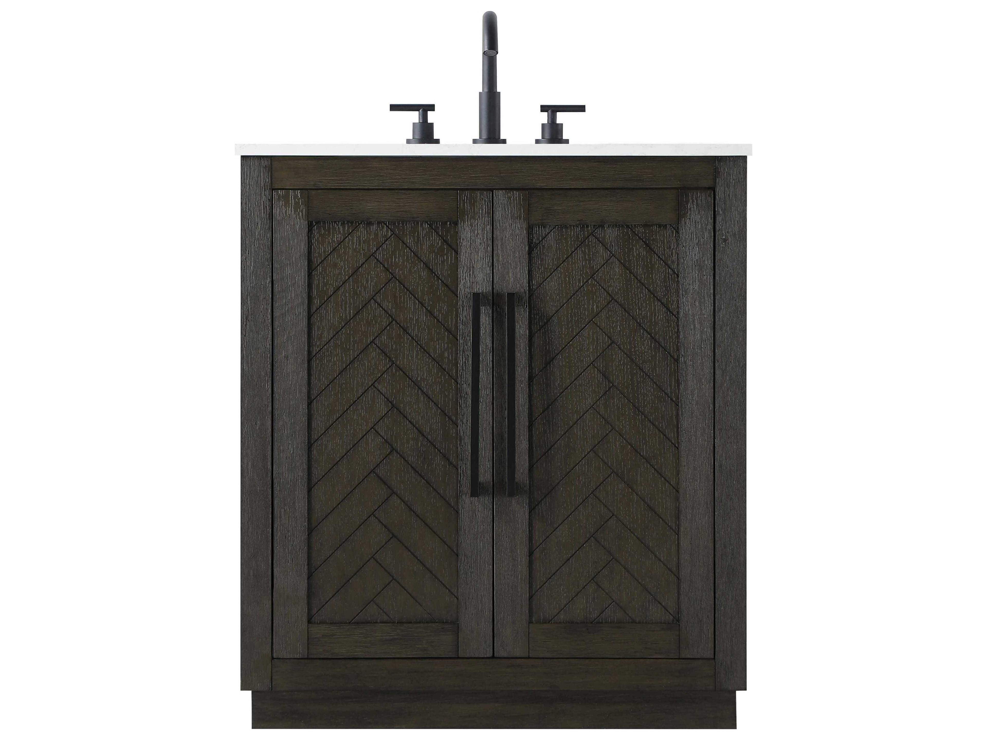 Chase Chocolate Oak Vanity