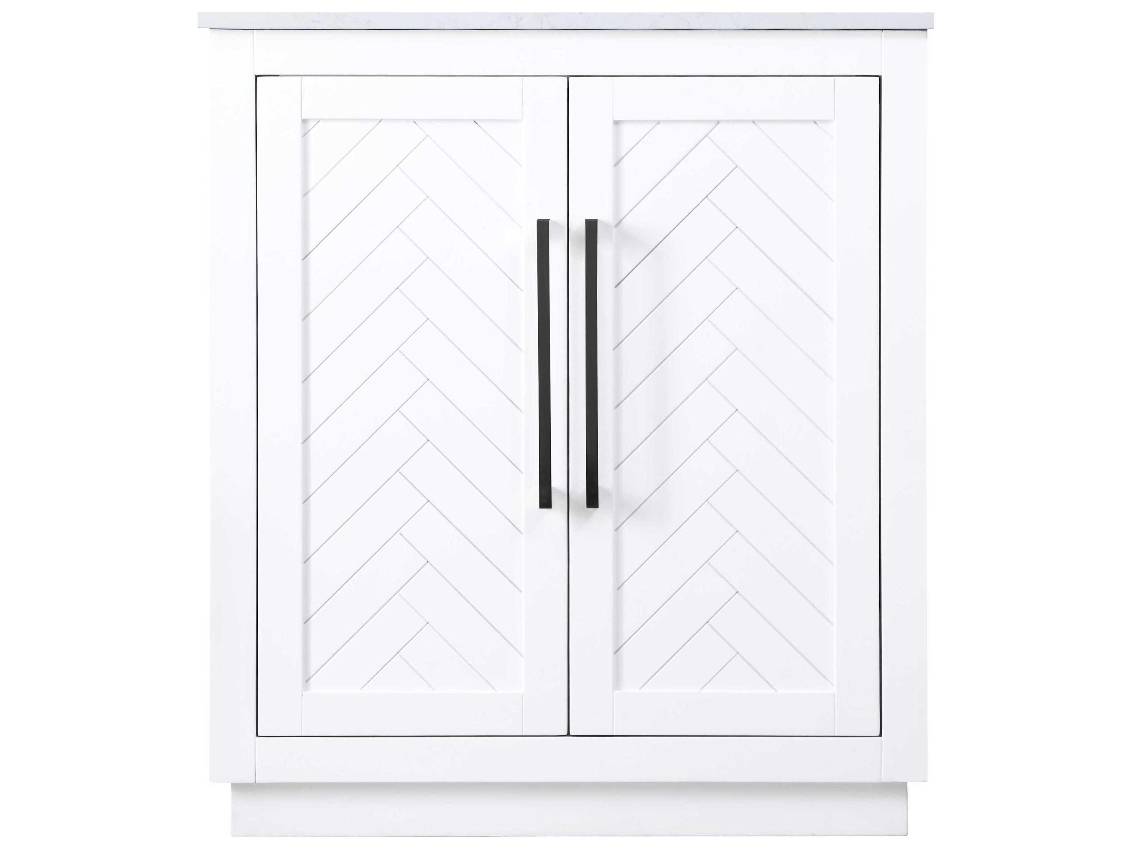 Elegant Lighting Chase White Vanity