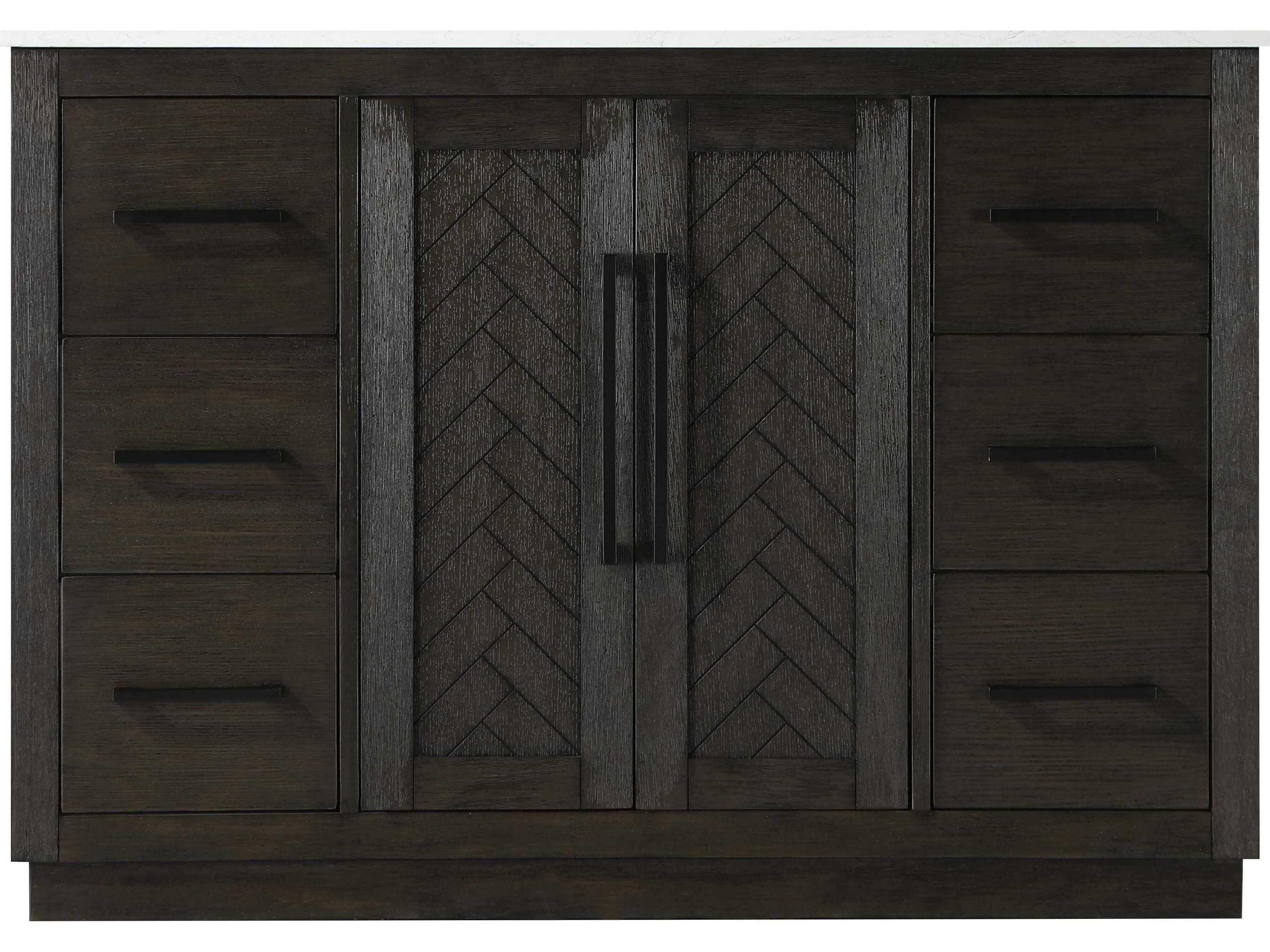 Elegant Lighting Chase Chocolate Oak Vanity