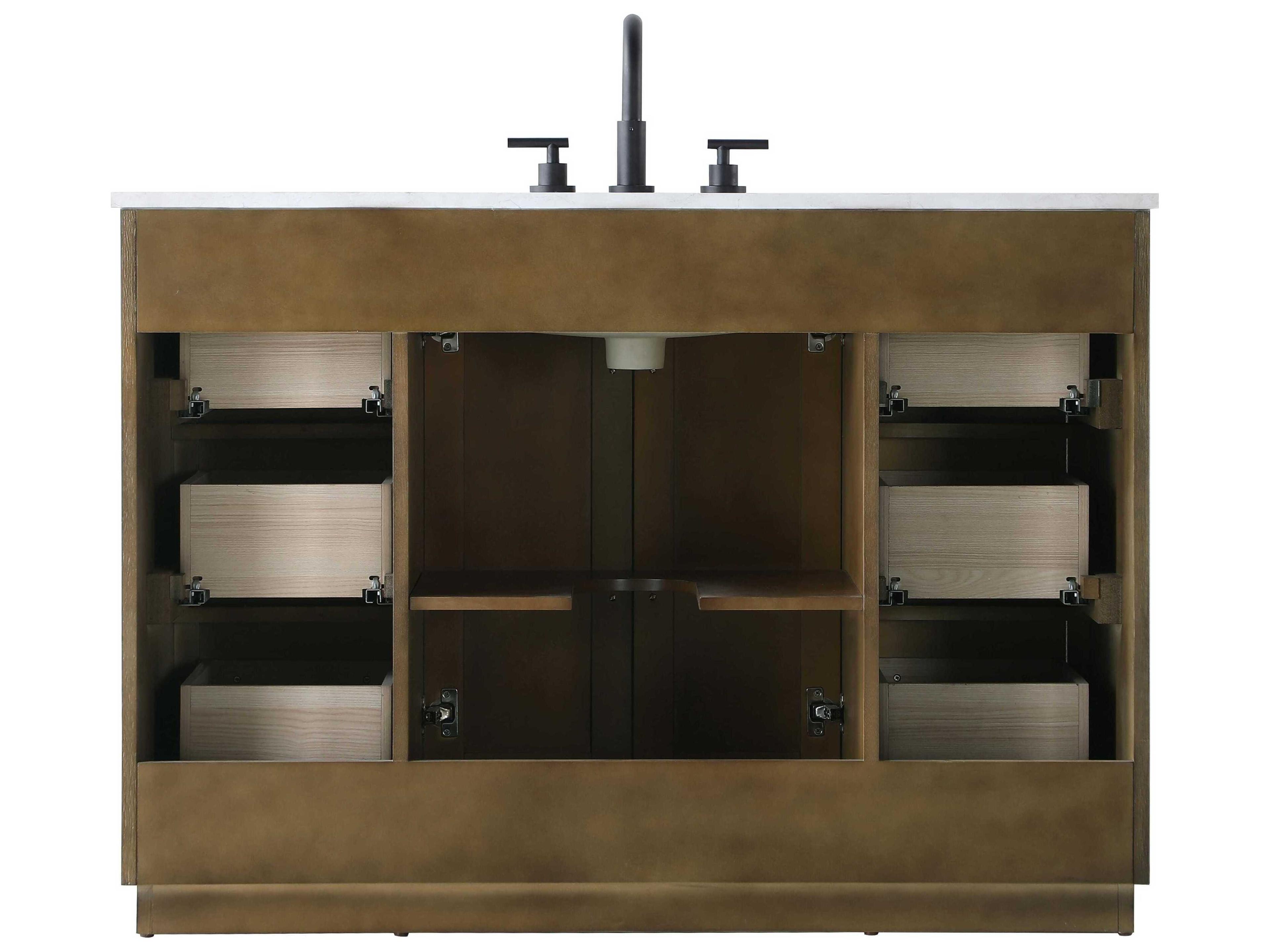 Elegant Lighting Chase Hazel Oak Vanity