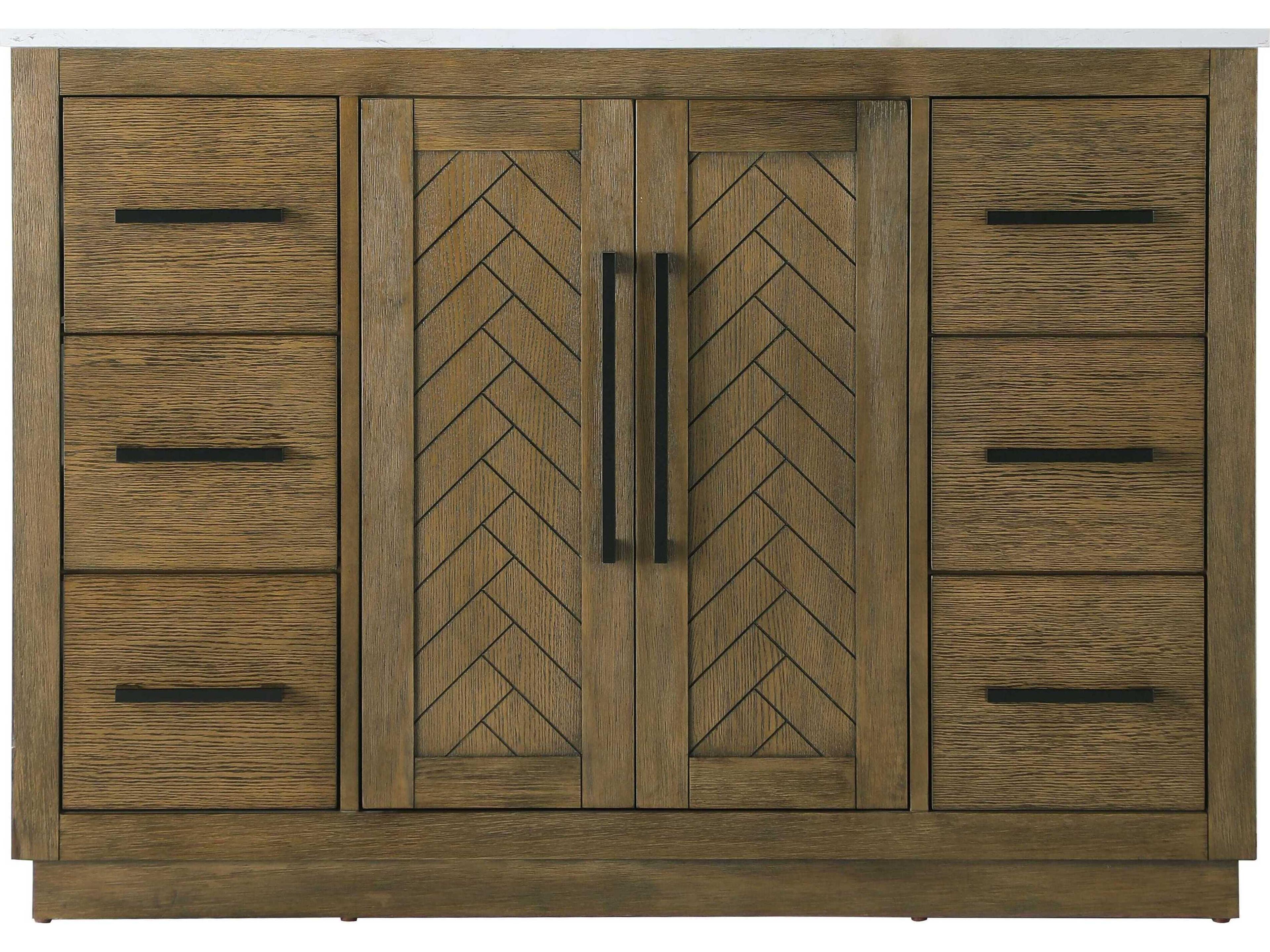 Elegant Lighting Chase Hazel Oak Vanity