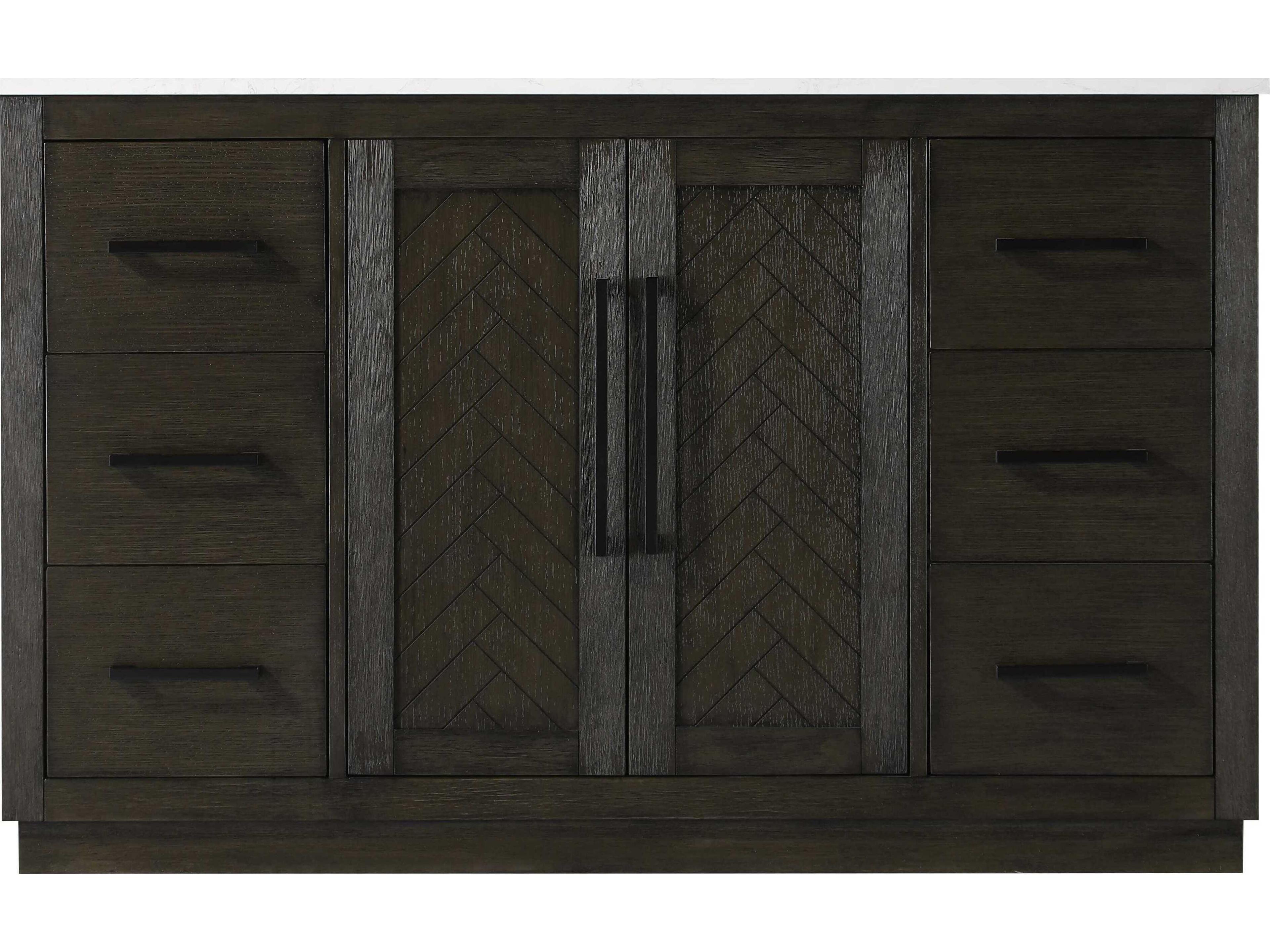 Elegant Lighting Chase Chocolate Oak Vanity