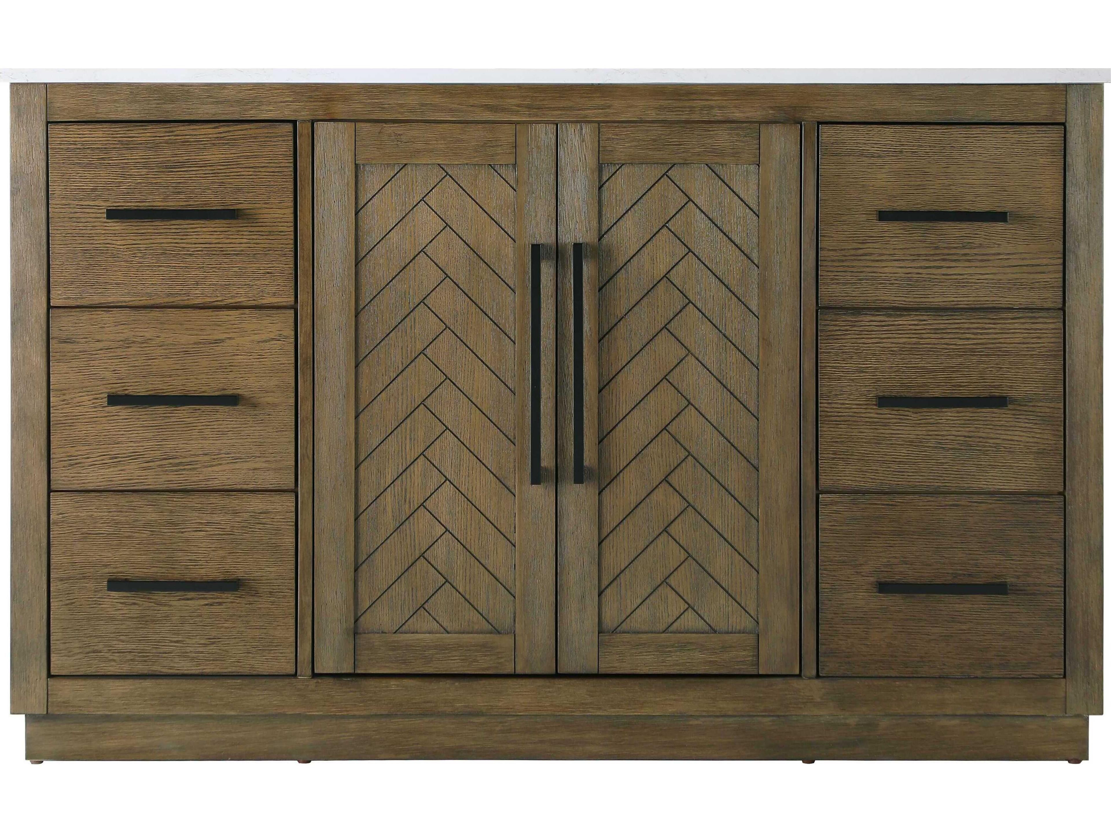 Elegant Lighting Chase Hazel Oak Vanity