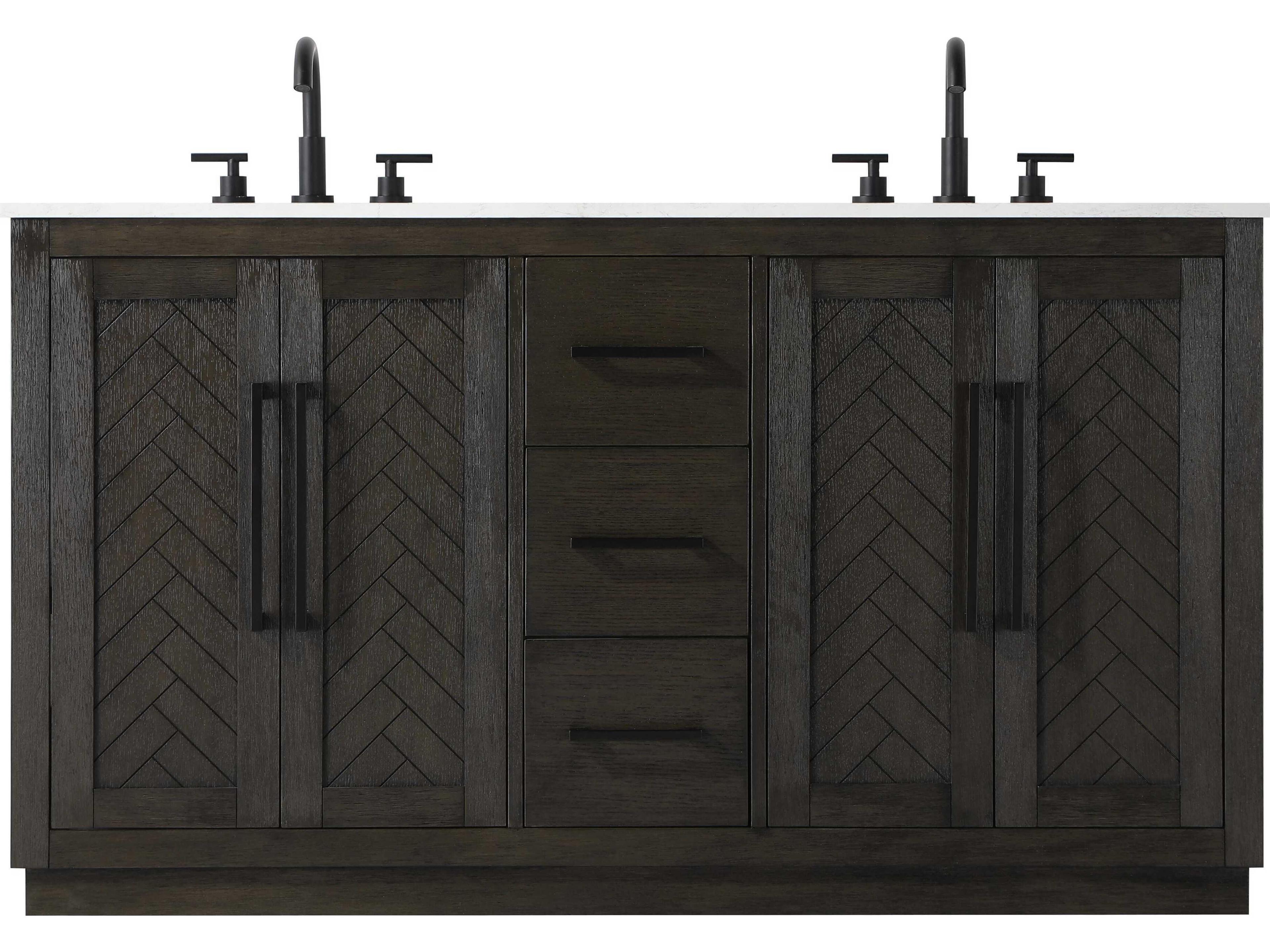 Chase Chocolate Oak Vanity