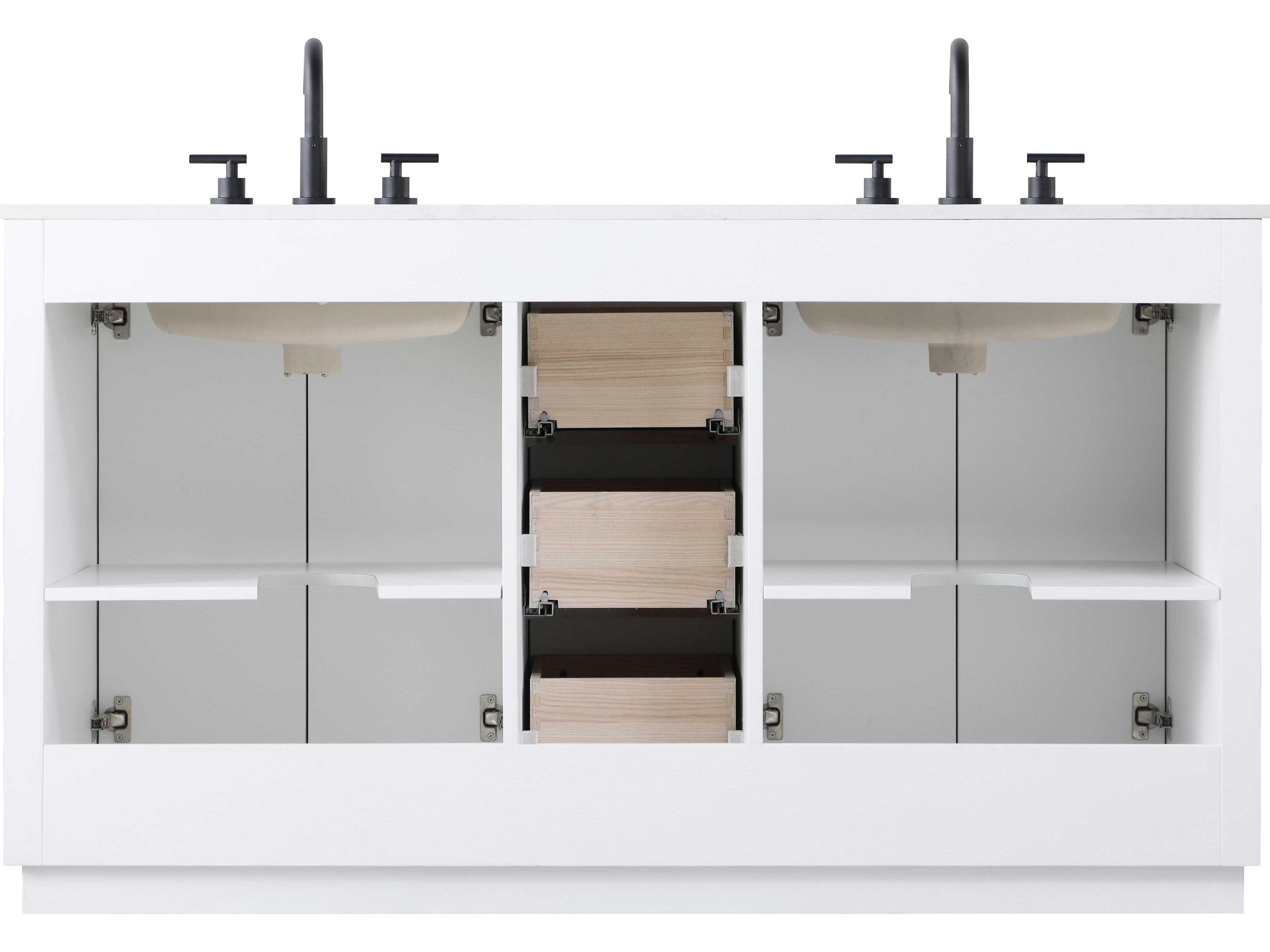 Elegant Lighting Chase White Vanity