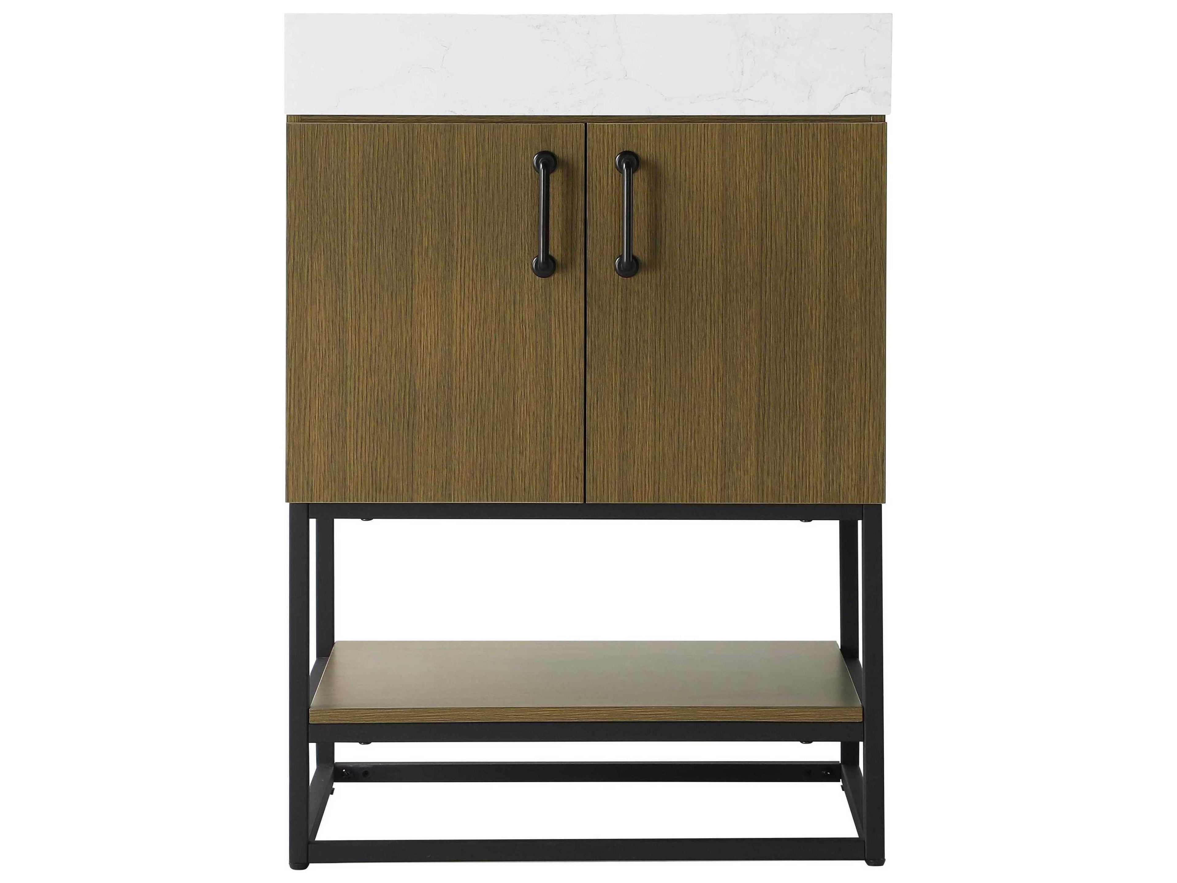 Elegant Lighting Caroline Chestnut Brown Vanity