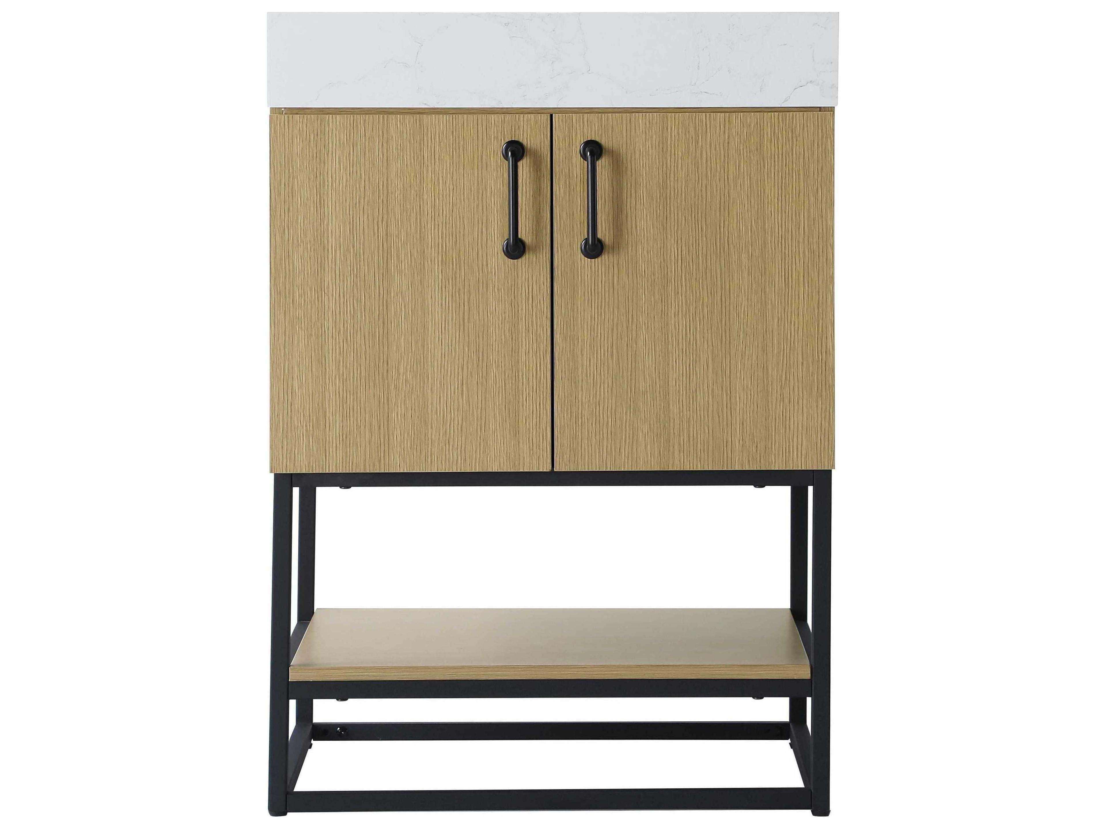 Elegant Lighting Caroline Honey Brown Vanity