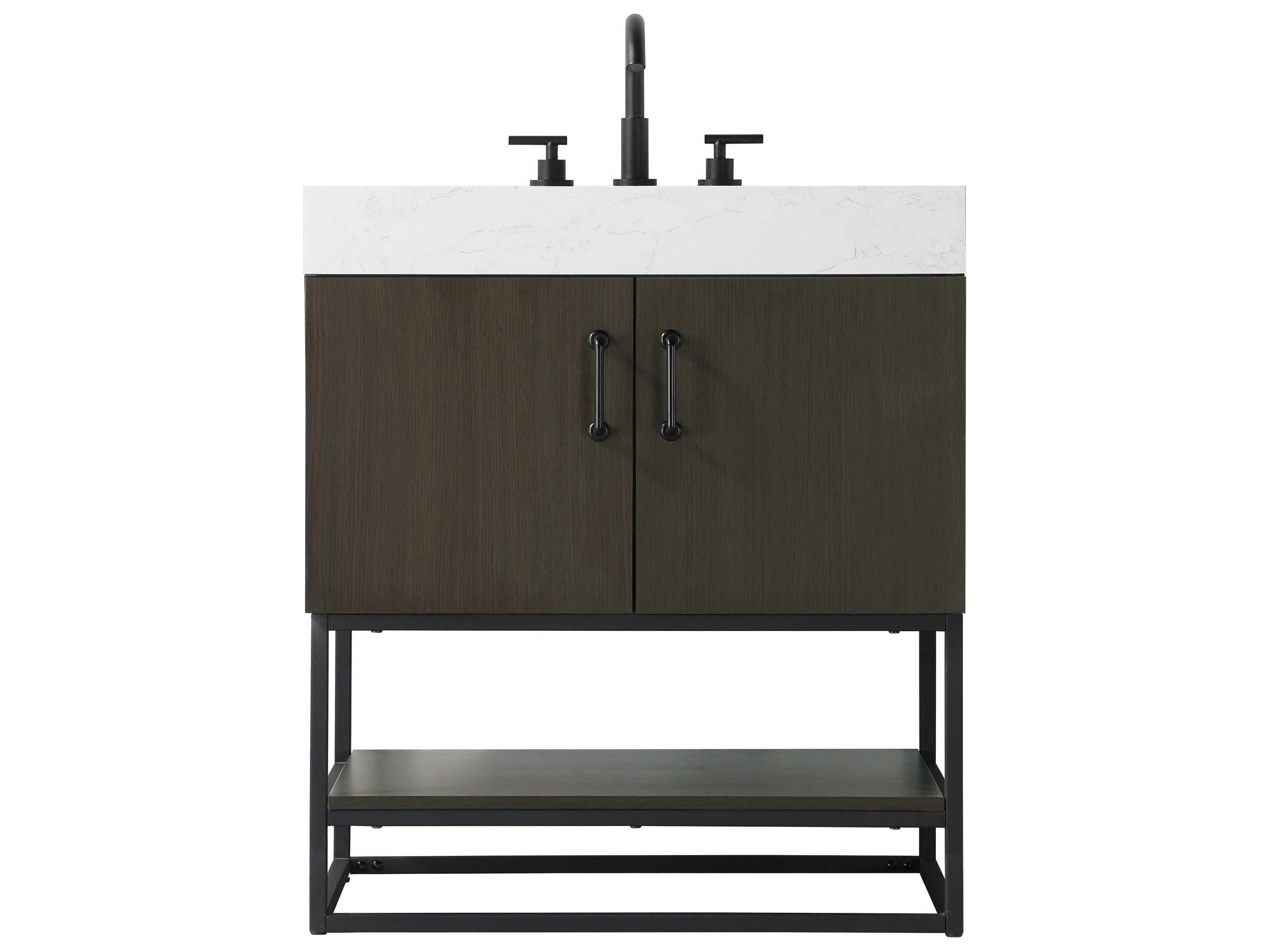 Caroline Mocha Brown Vanity