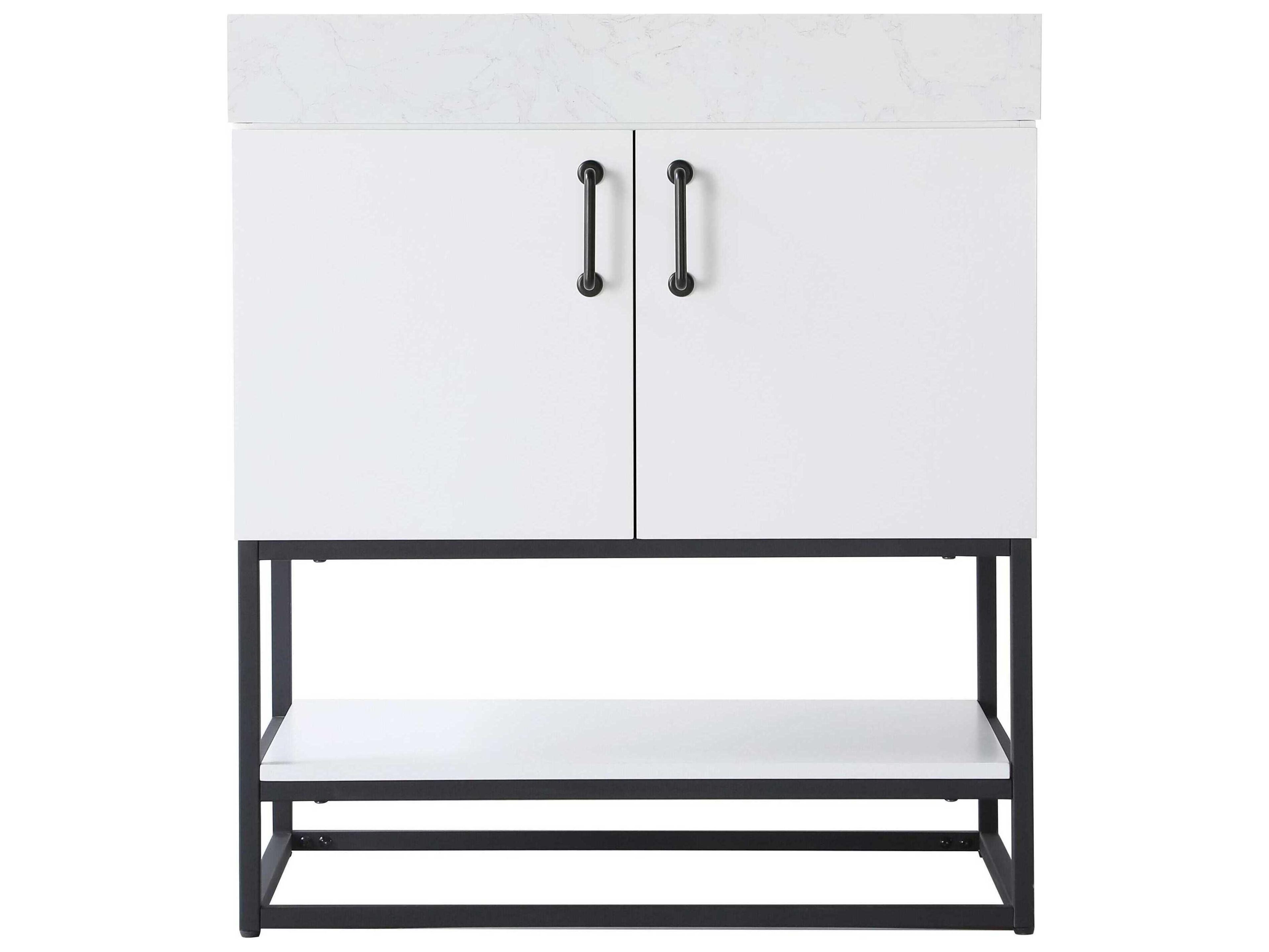 Elegant Lighting Caroline White Vanity