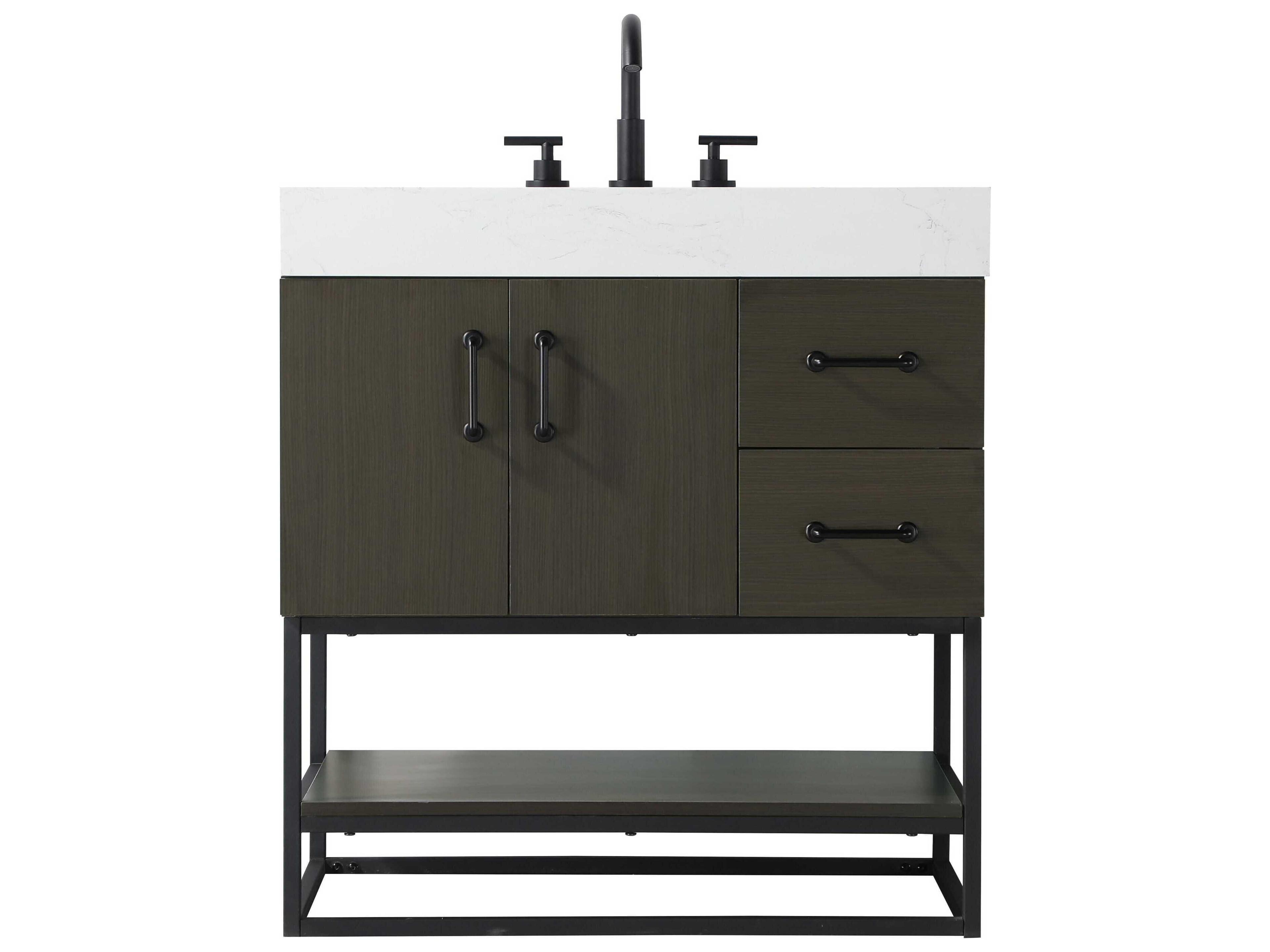 Caroline Mocha Brown Vanity