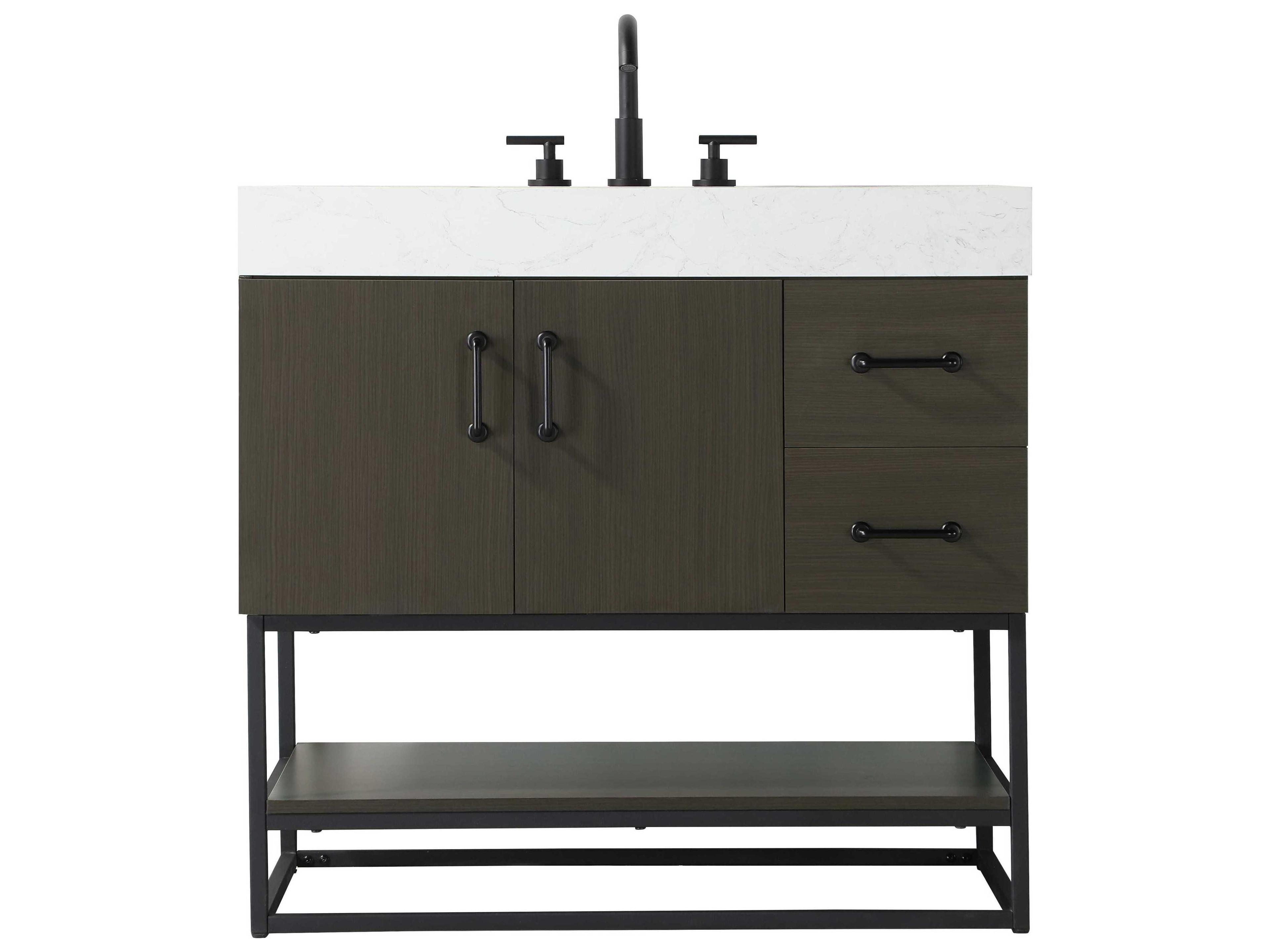 Caroline Mocha Brown Vanity