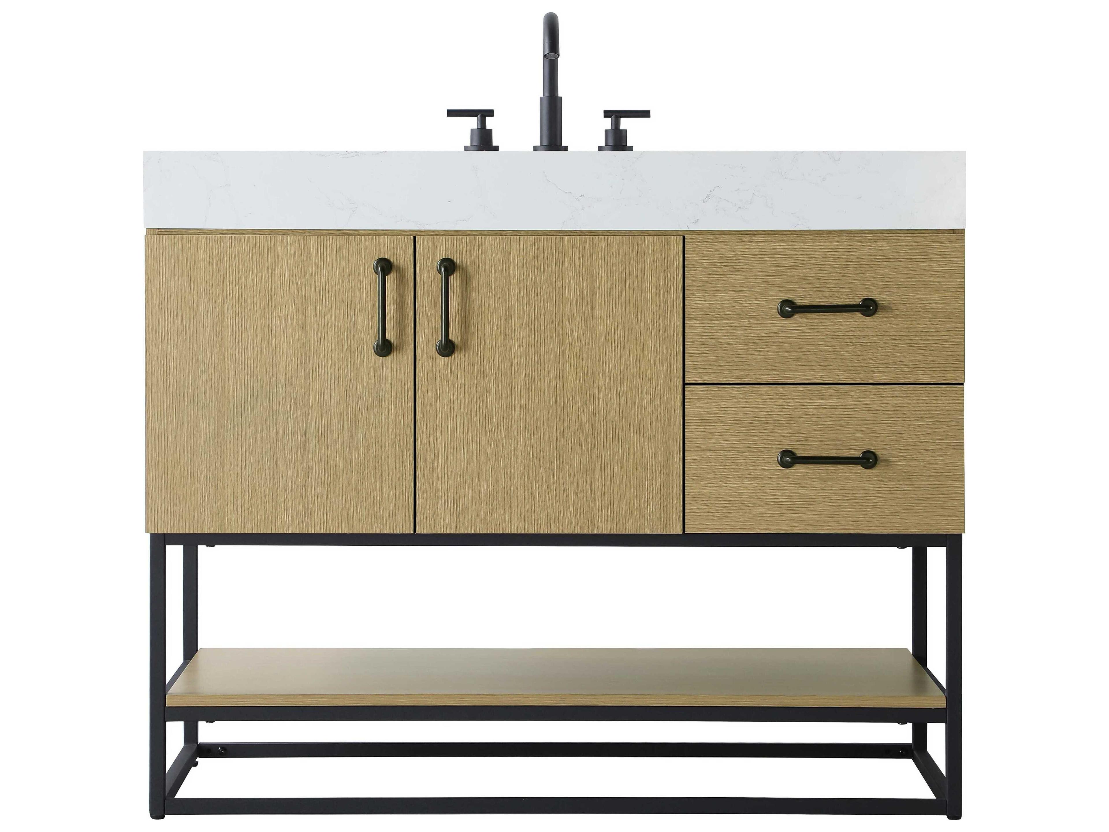 Caroline Honey Brown Vanity