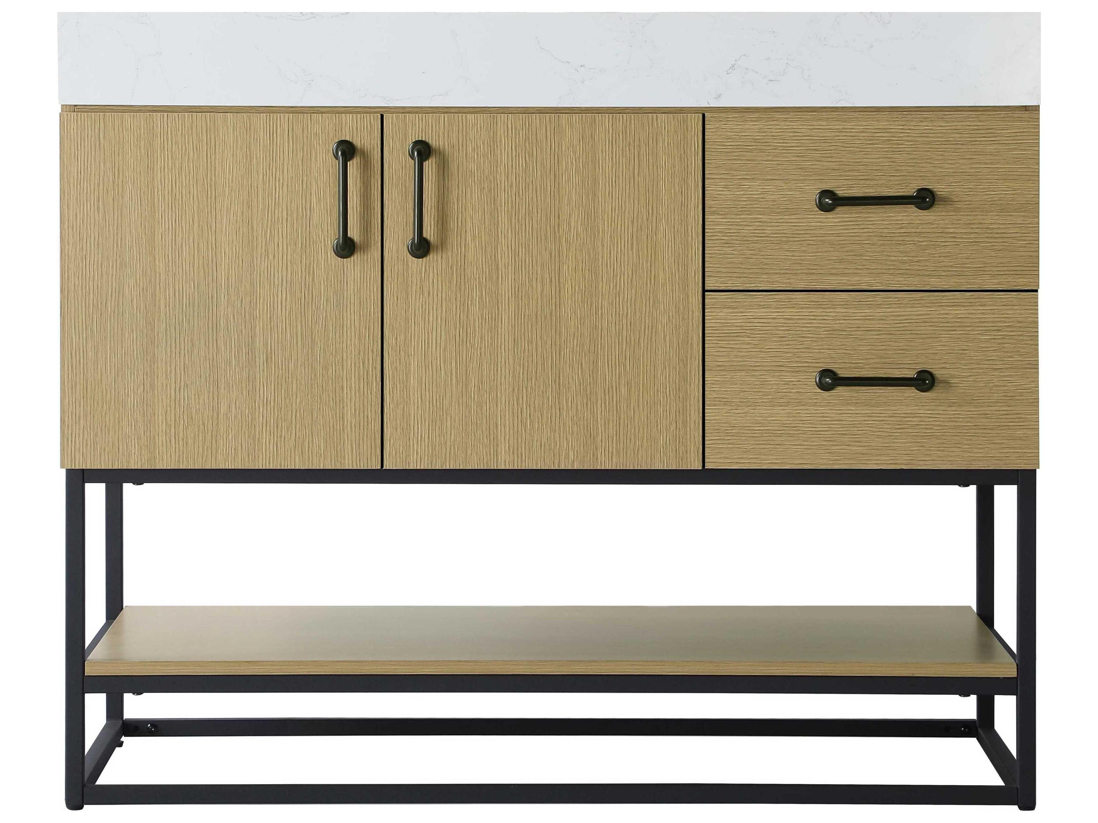 Elegant Lighting Caroline Honey Brown Vanity