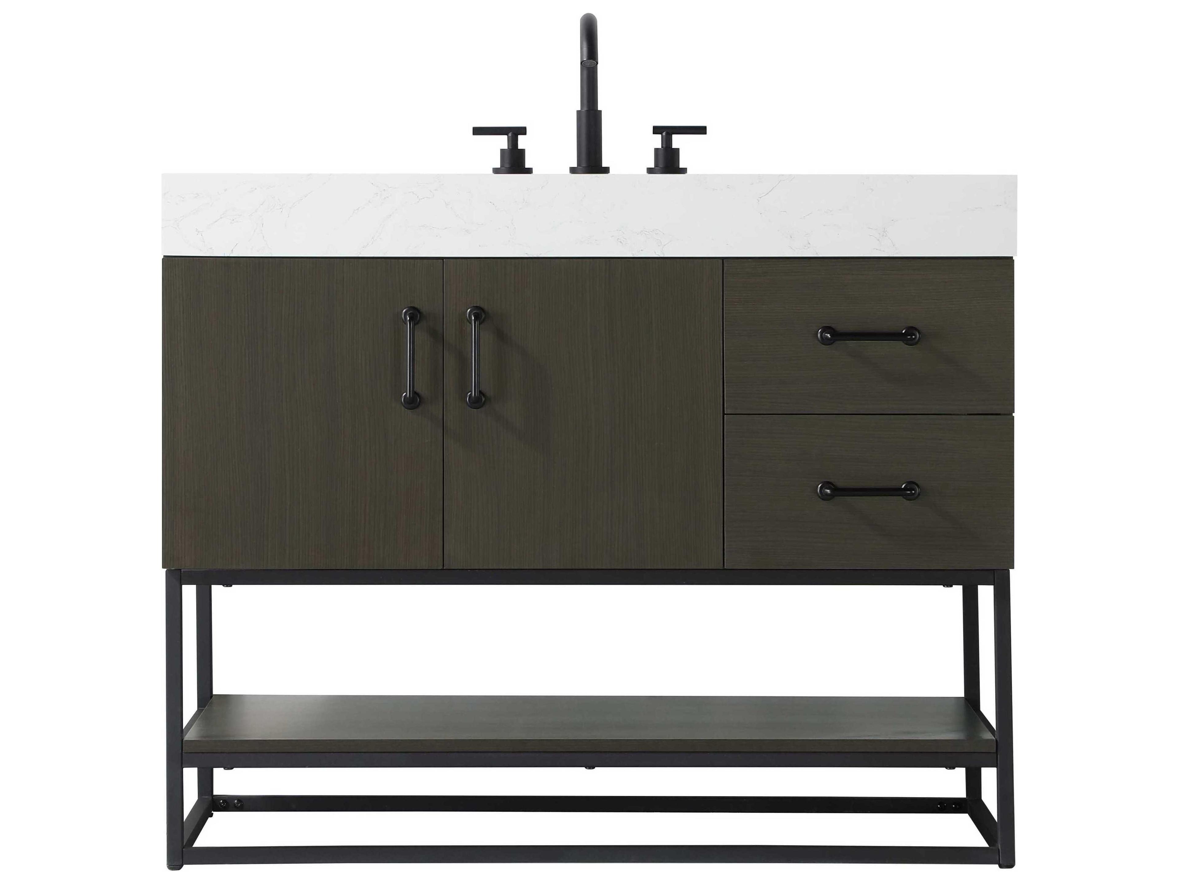 Caroline Mocha Brown Vanity