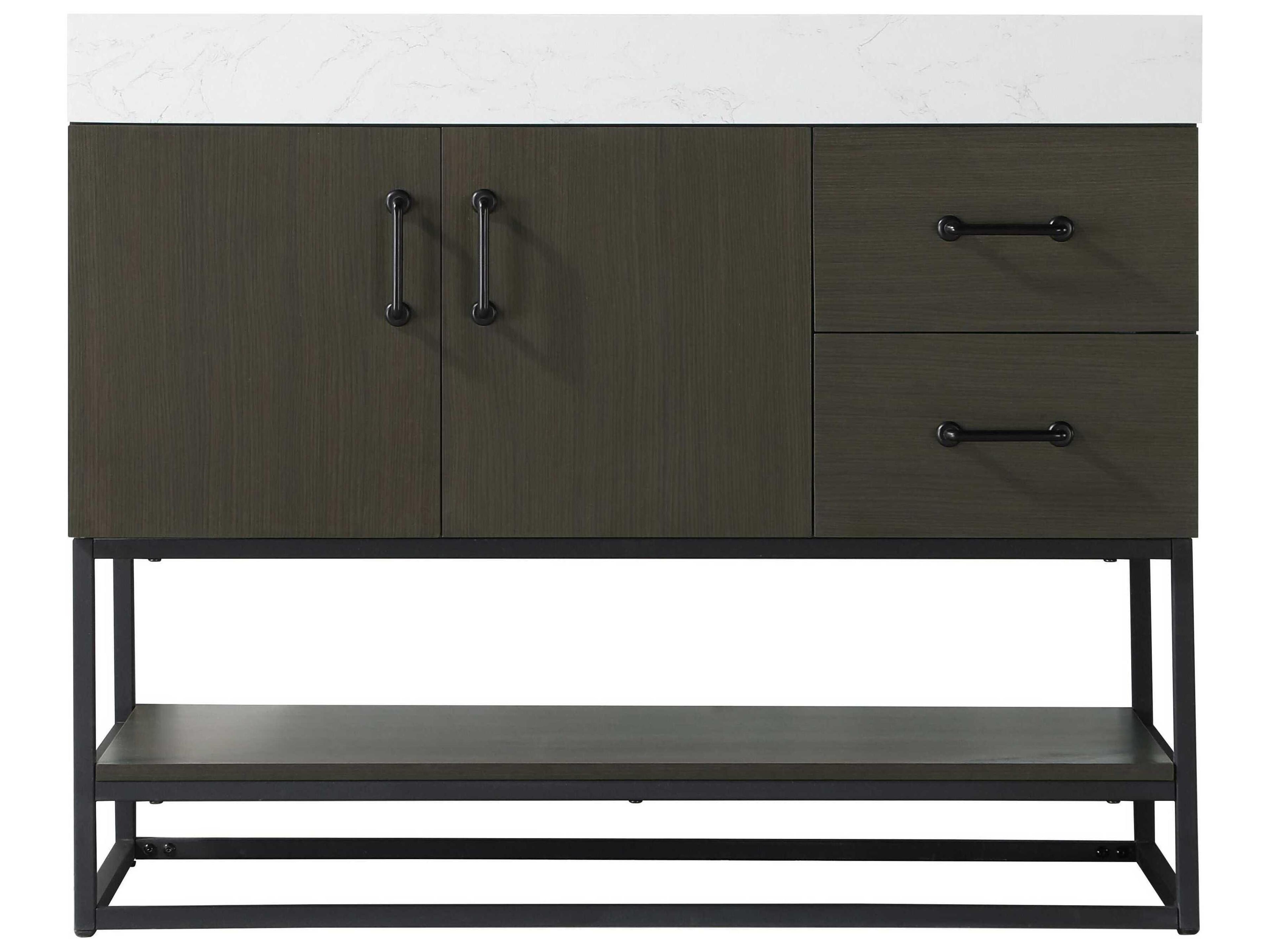 Elegant Lighting Caroline Mocha Brown Vanity