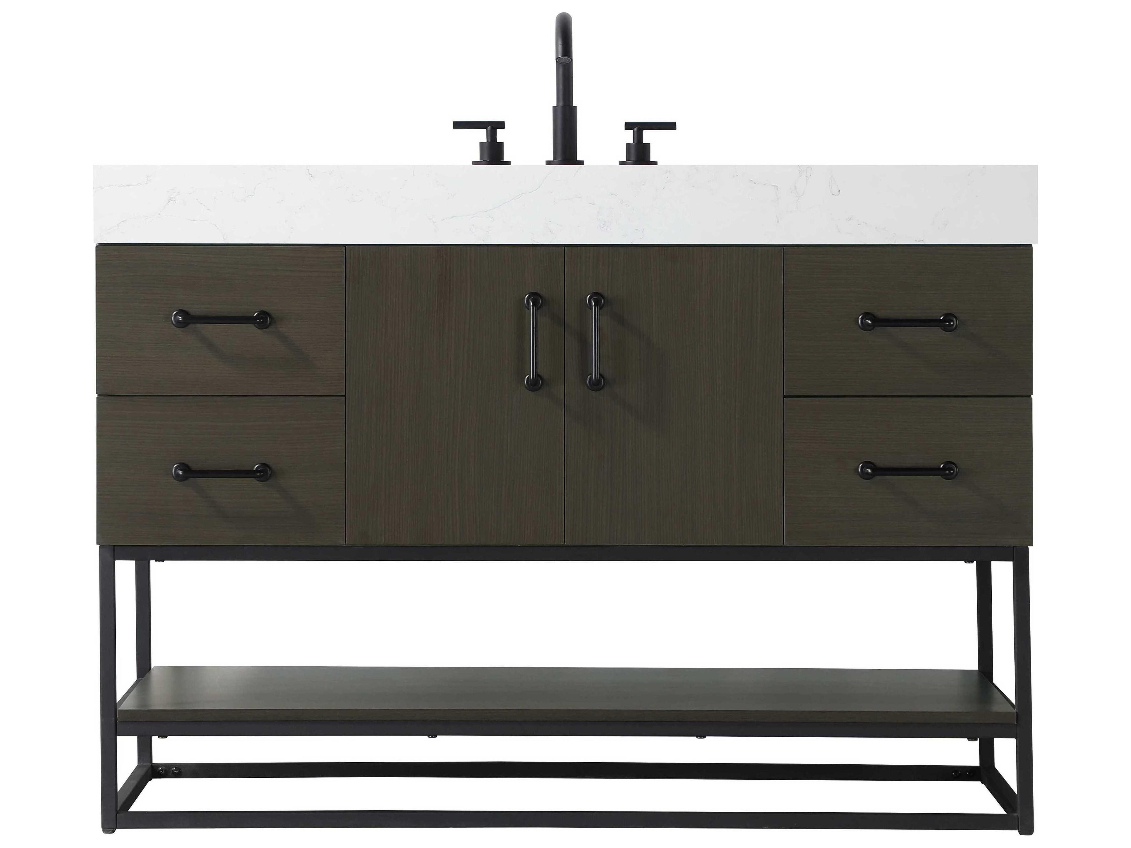 Caroline Mocha Brown Vanity