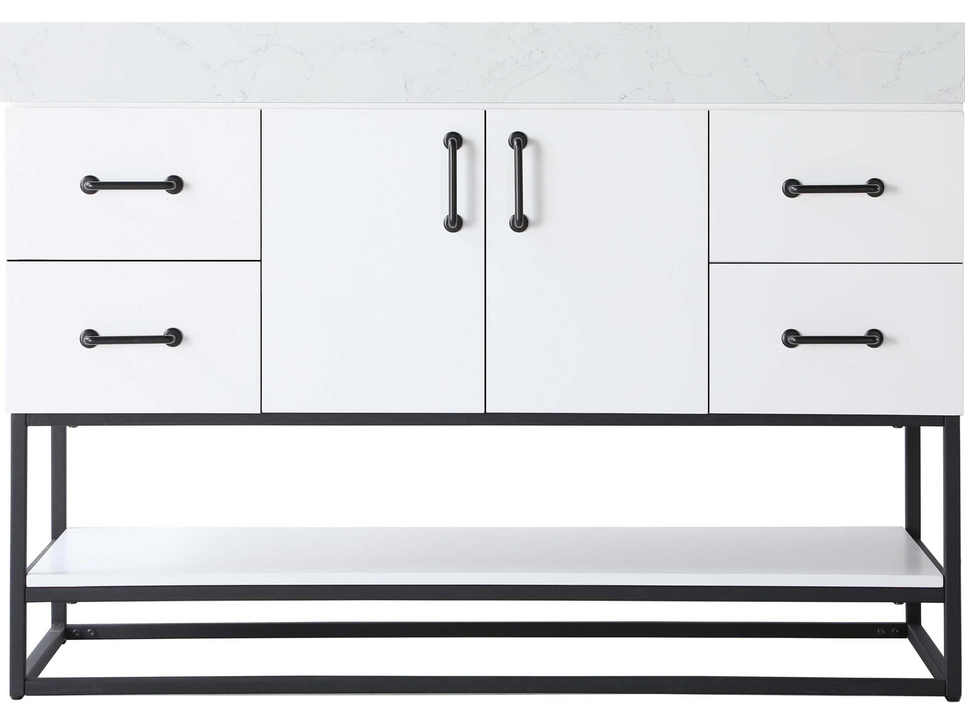 Elegant Lighting Caroline White Vanity