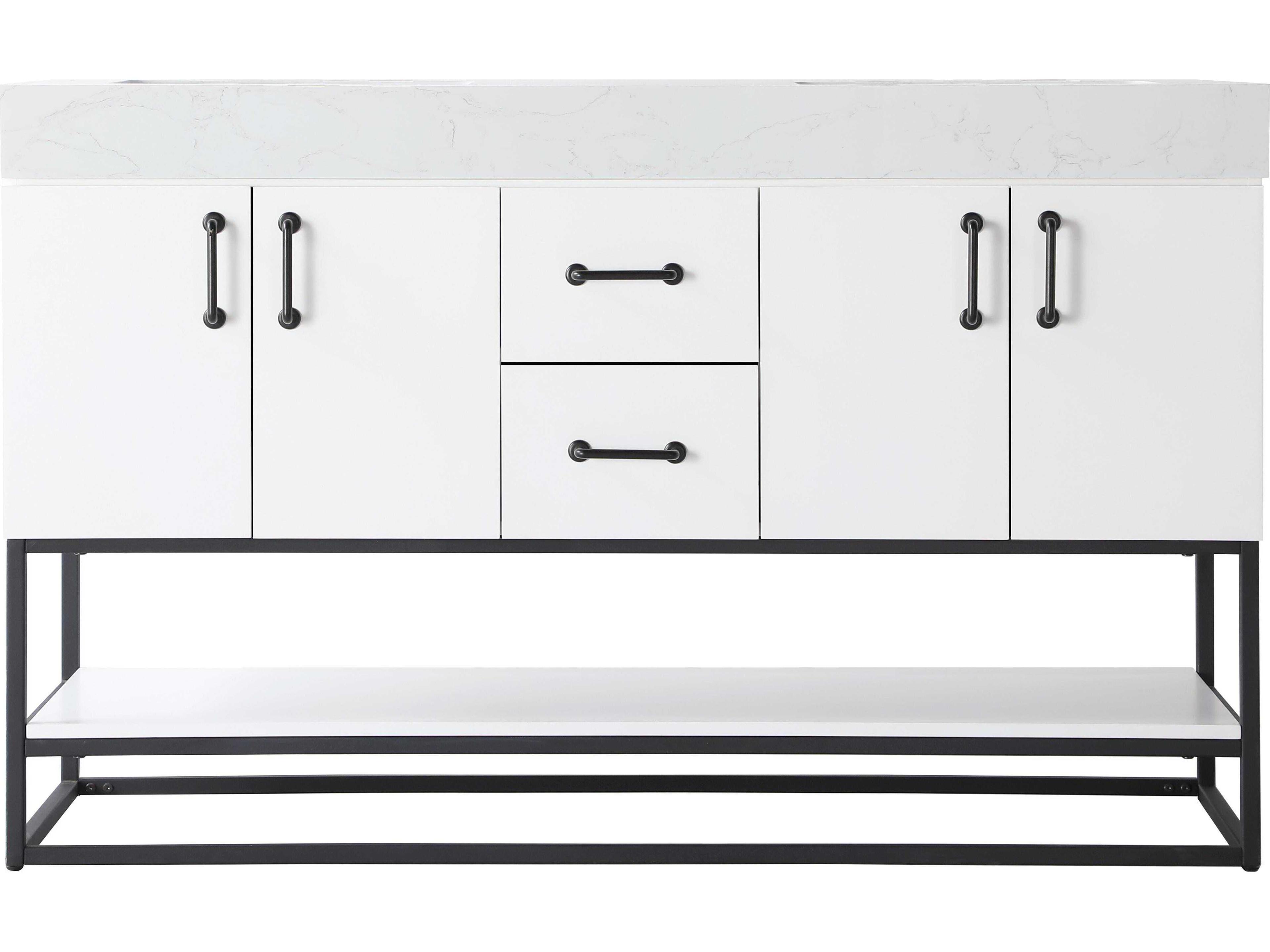 Elegant Lighting Caroline White Vanity