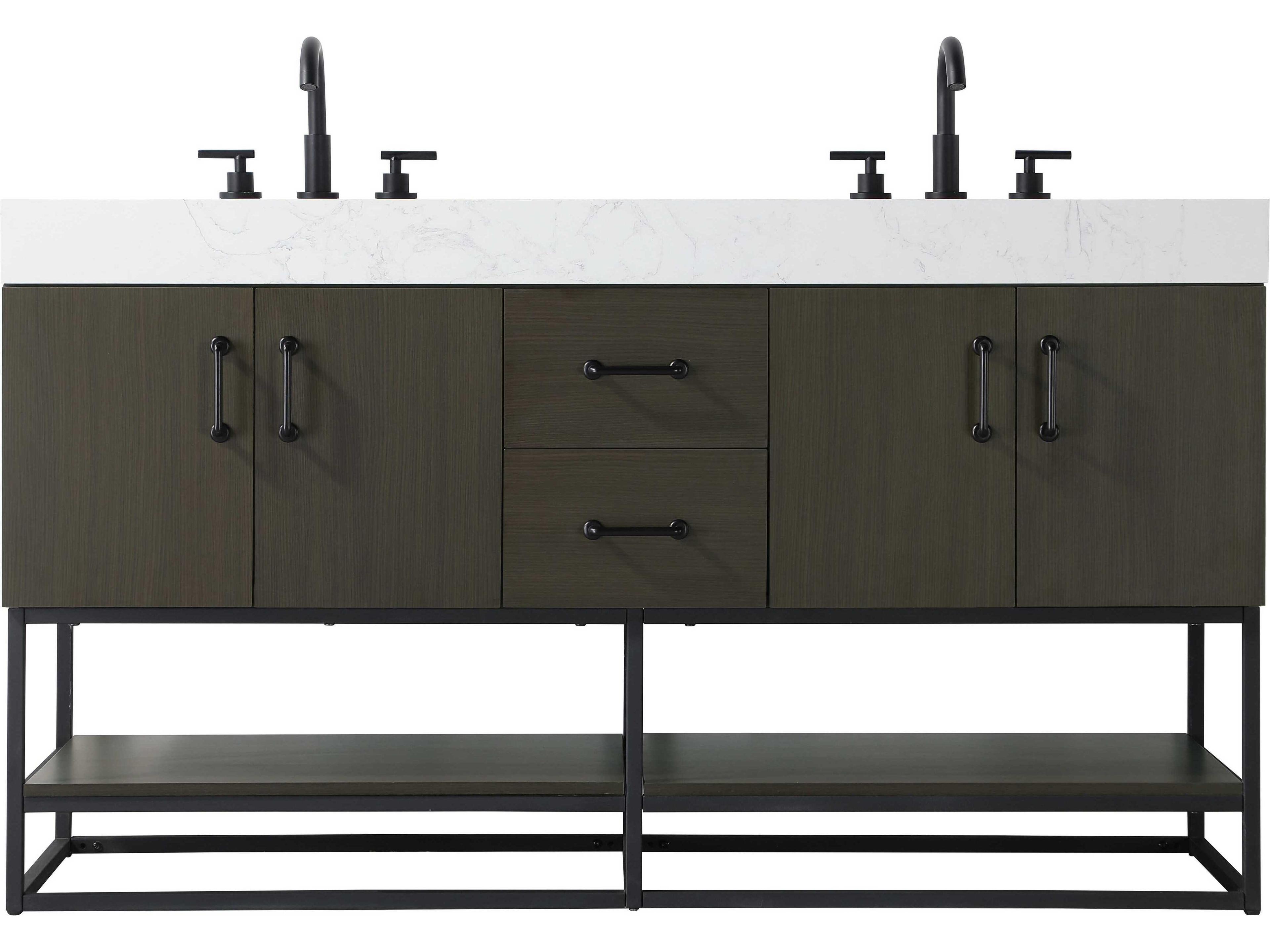 Caroline Mocha Brown Vanity