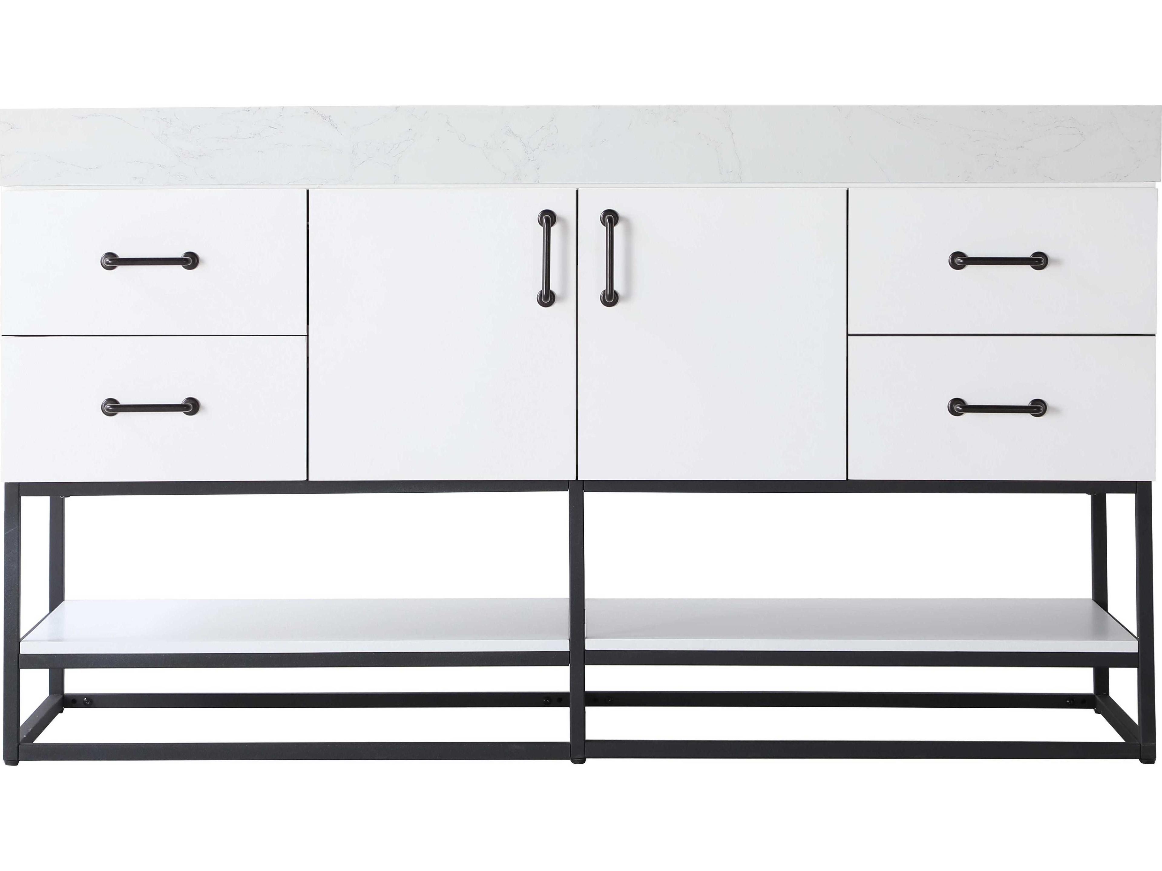 Elegant Lighting Caroline White Vanity