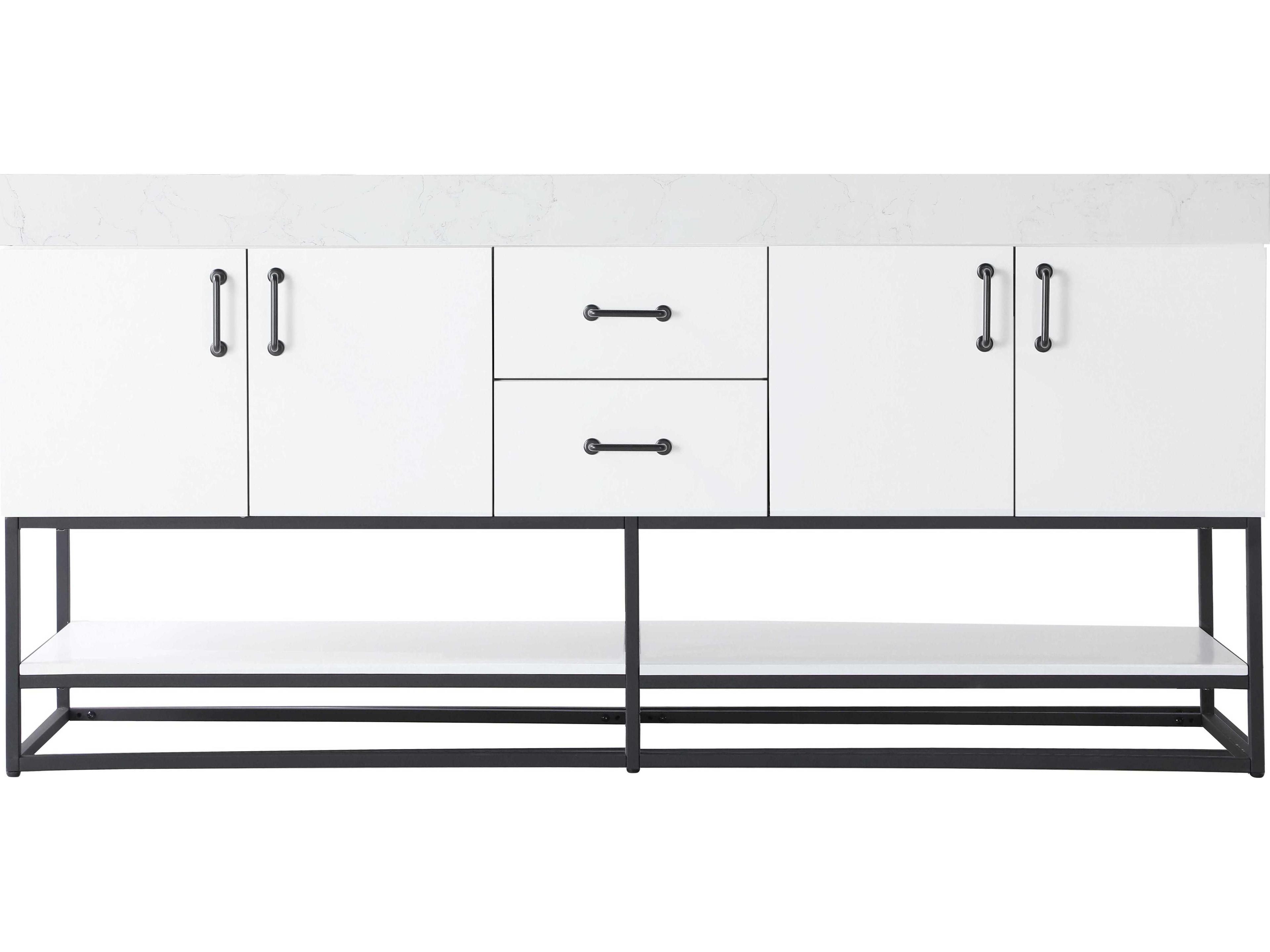 Elegant Lighting Caroline White Vanity