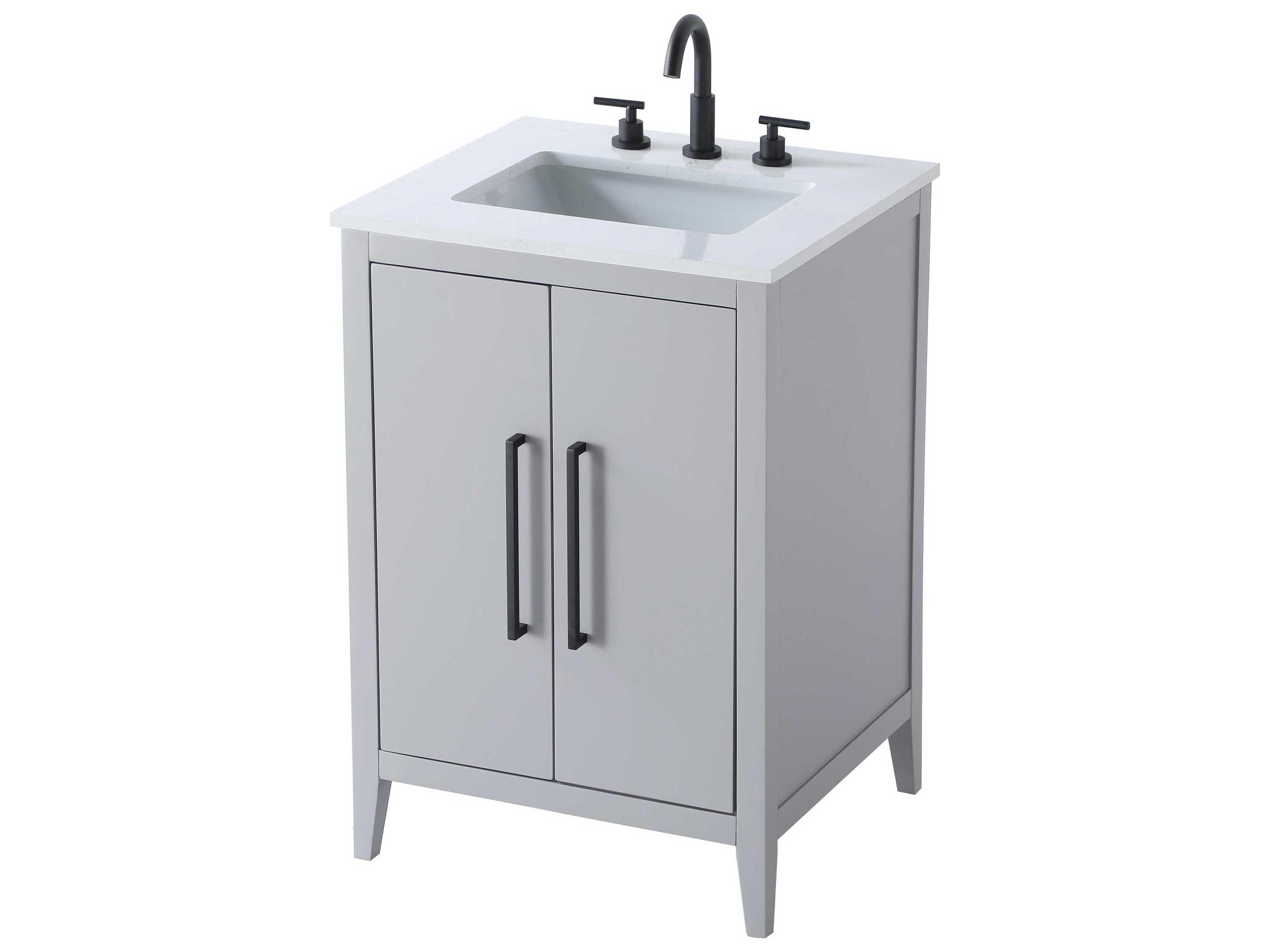 Elegant Lighting Millie Grey Vanity