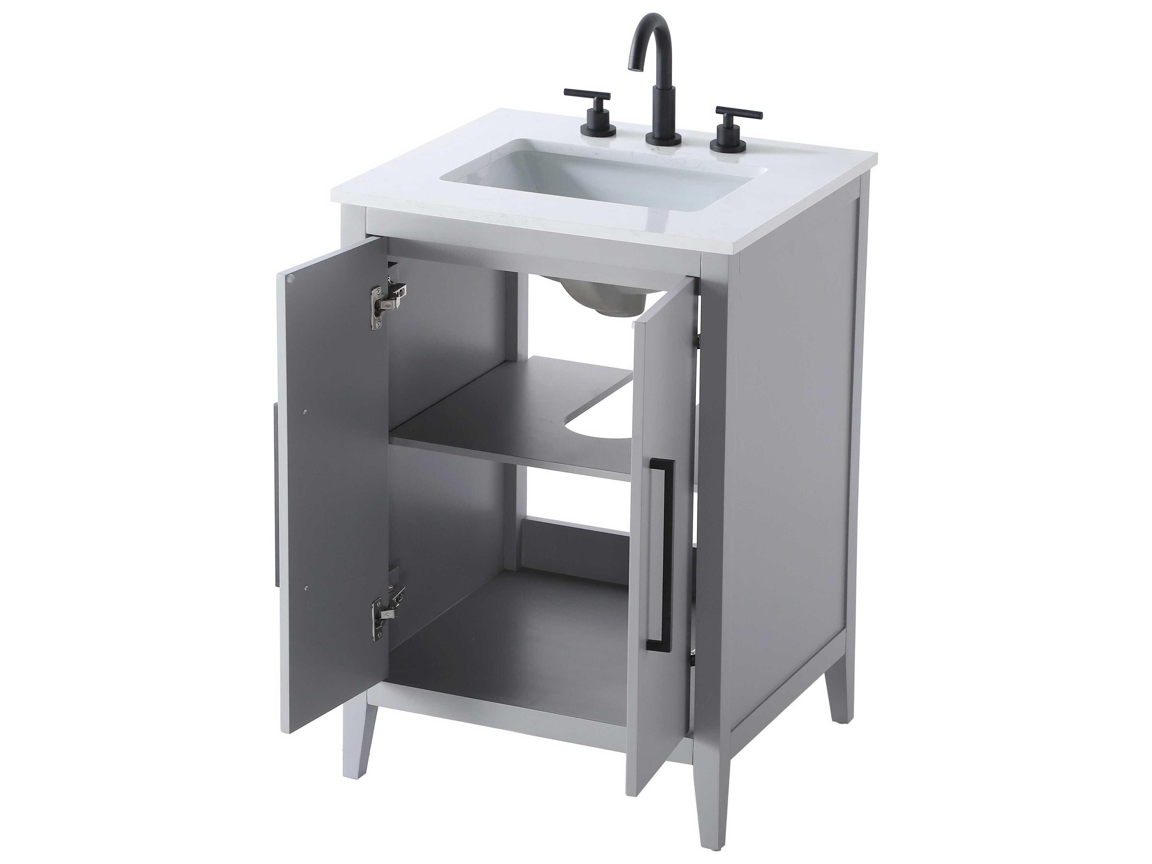 Elegant Lighting Millie Grey Vanity