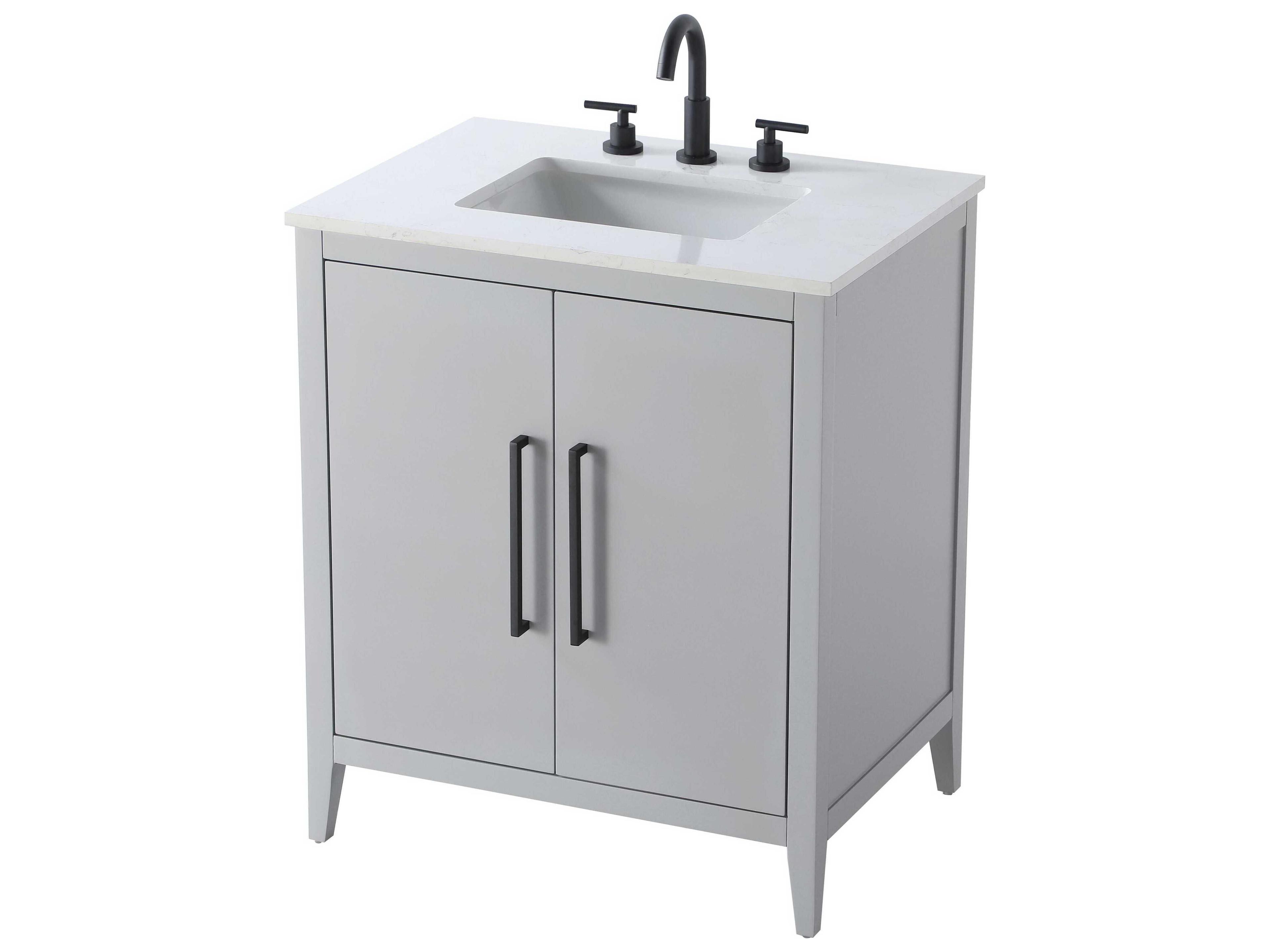 Elegant Lighting Millie Grey Vanity