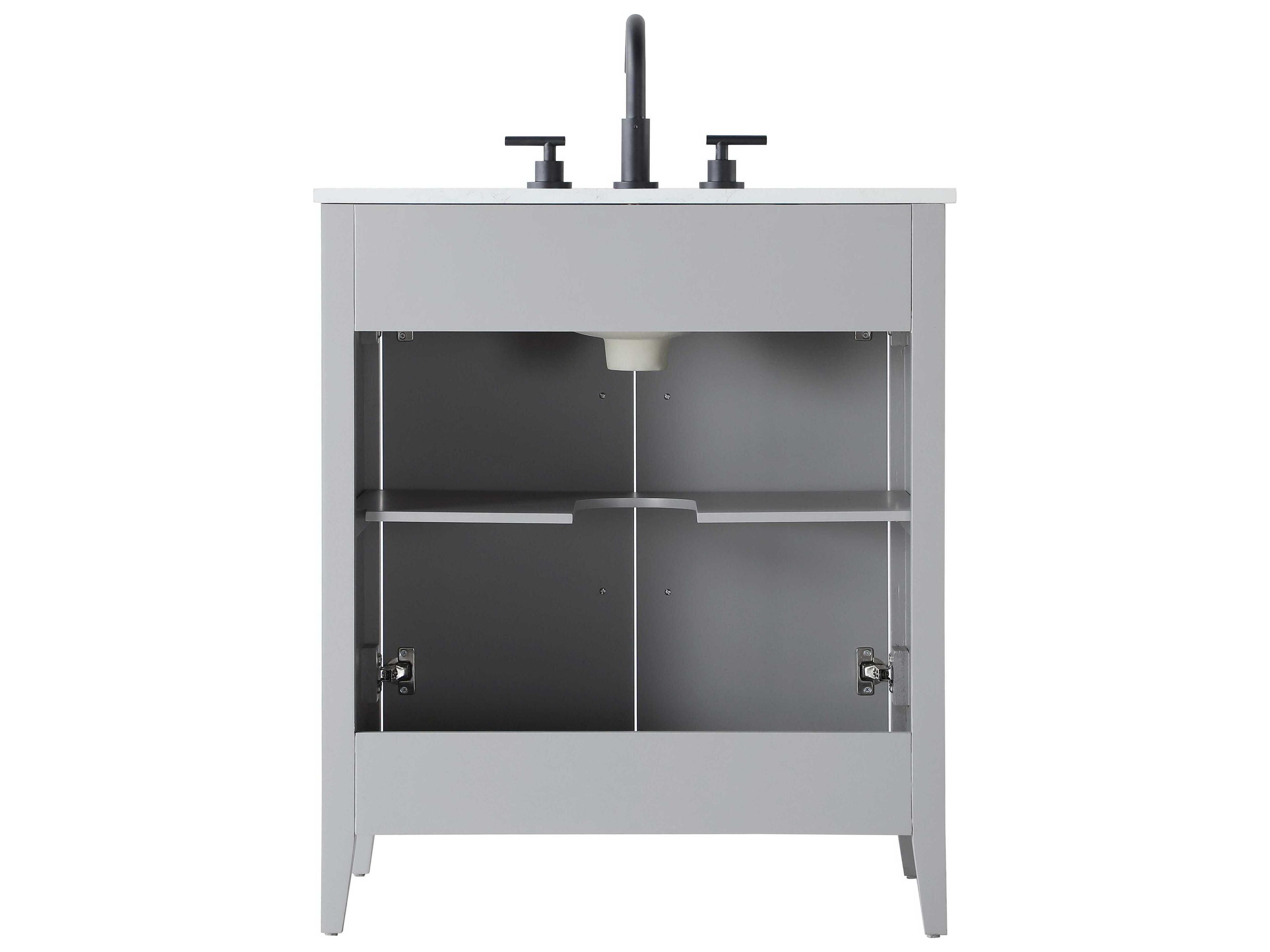 Elegant Lighting Millie Grey Vanity