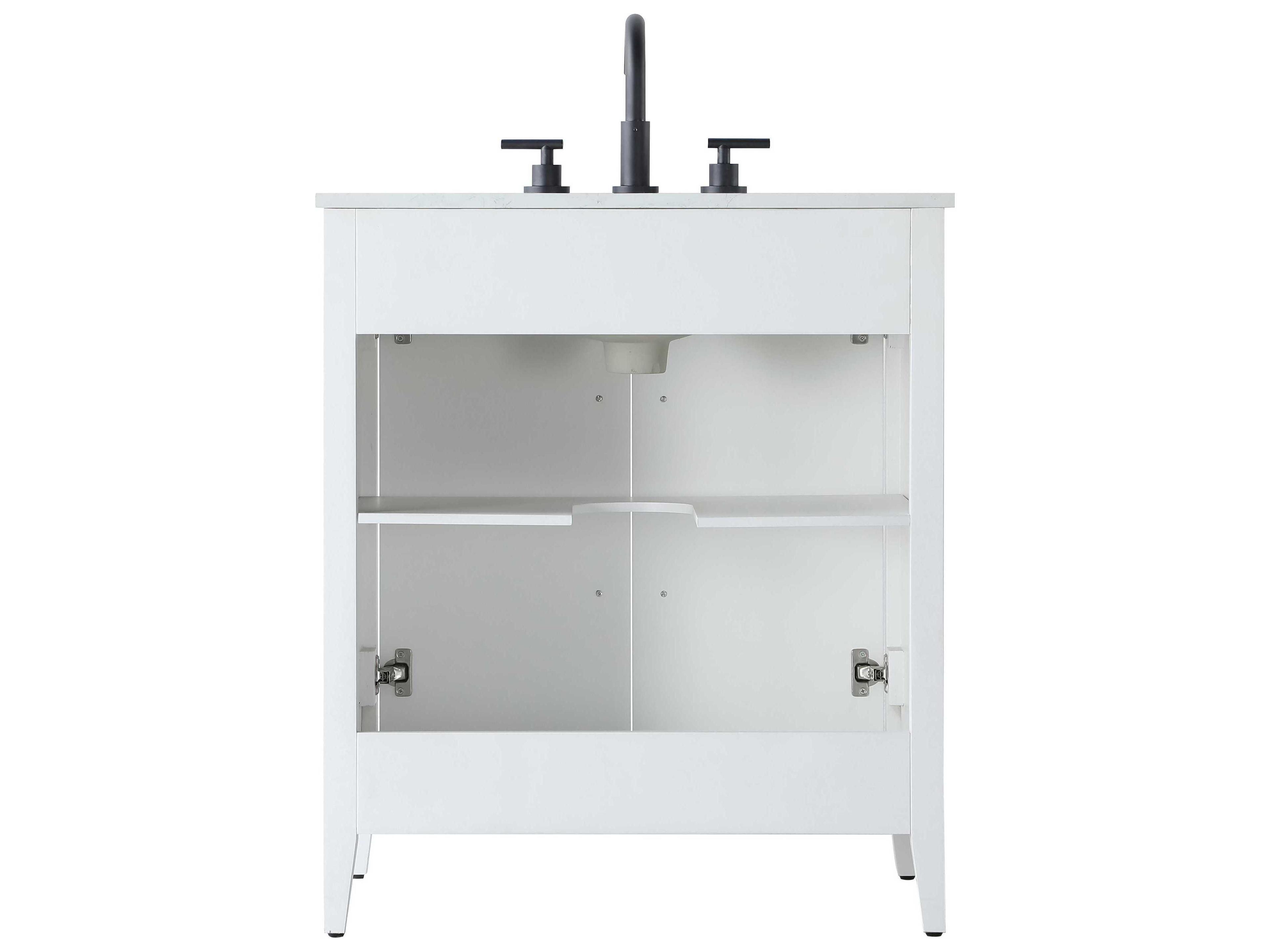 Elegant Lighting Millie White Vanity