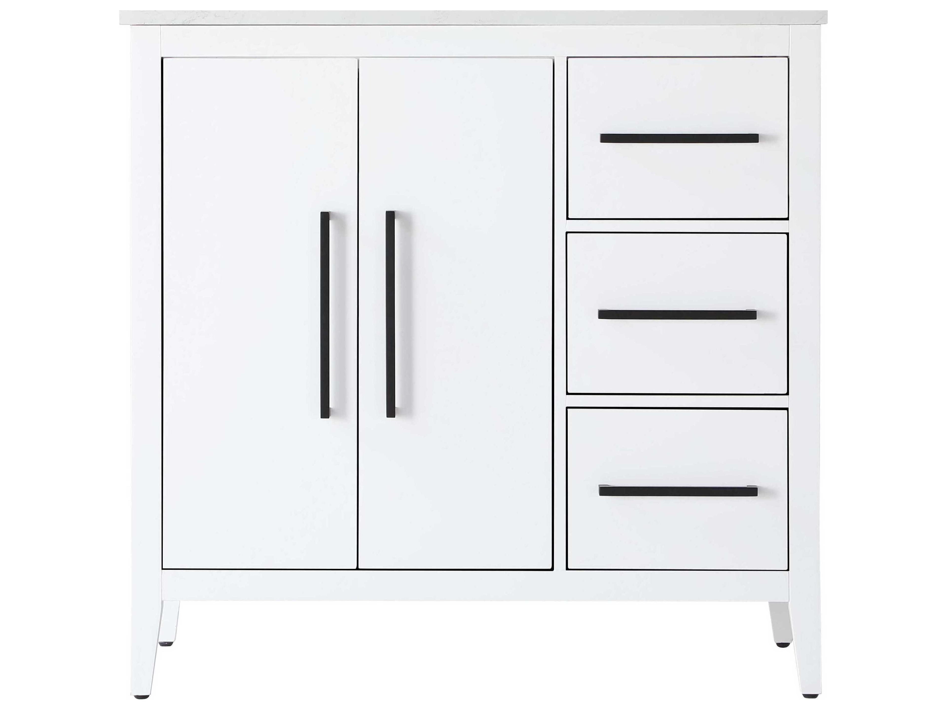 Elegant Lighting Millie White Vanity