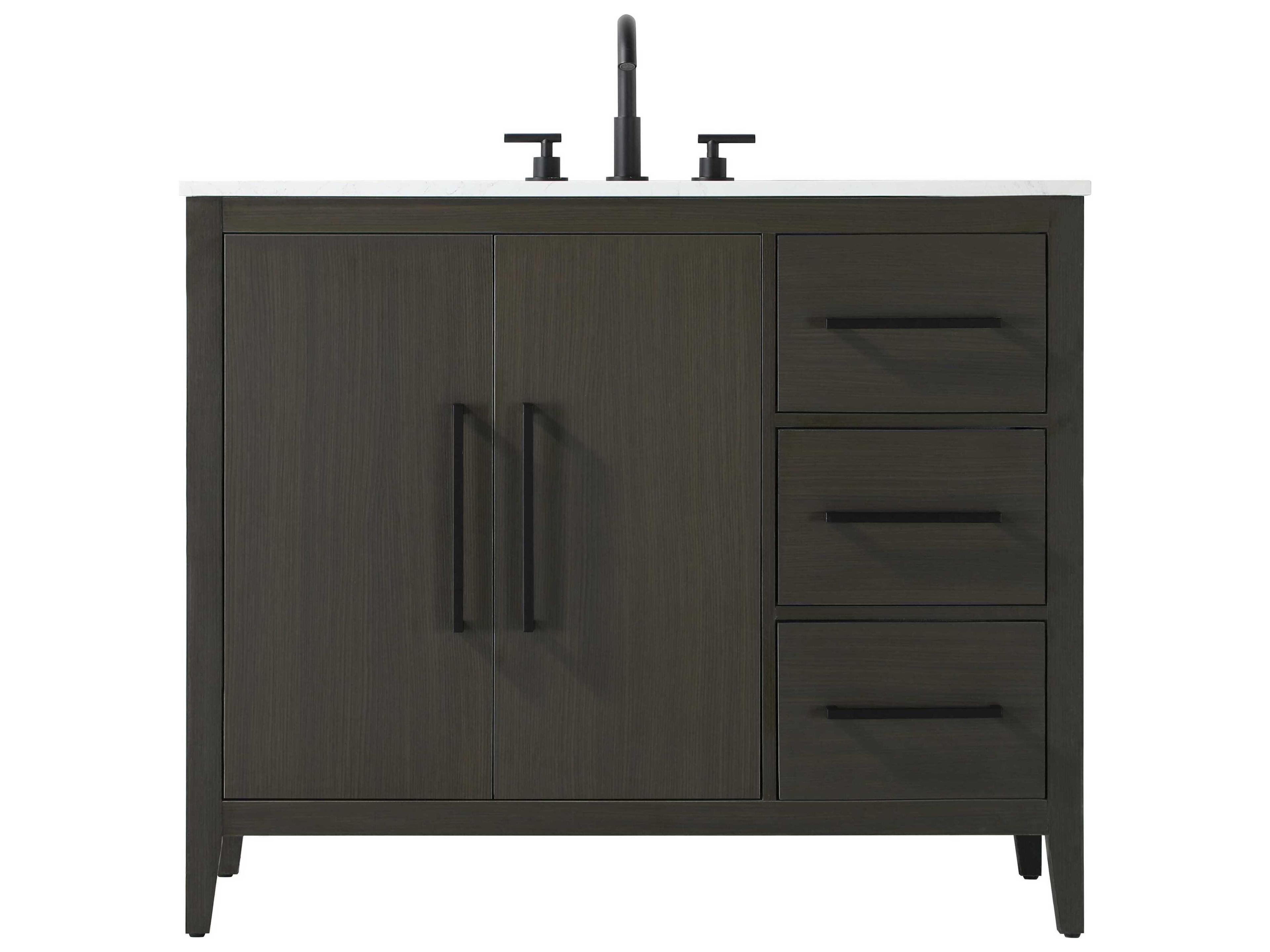 Millie Mocha Brown Vanity