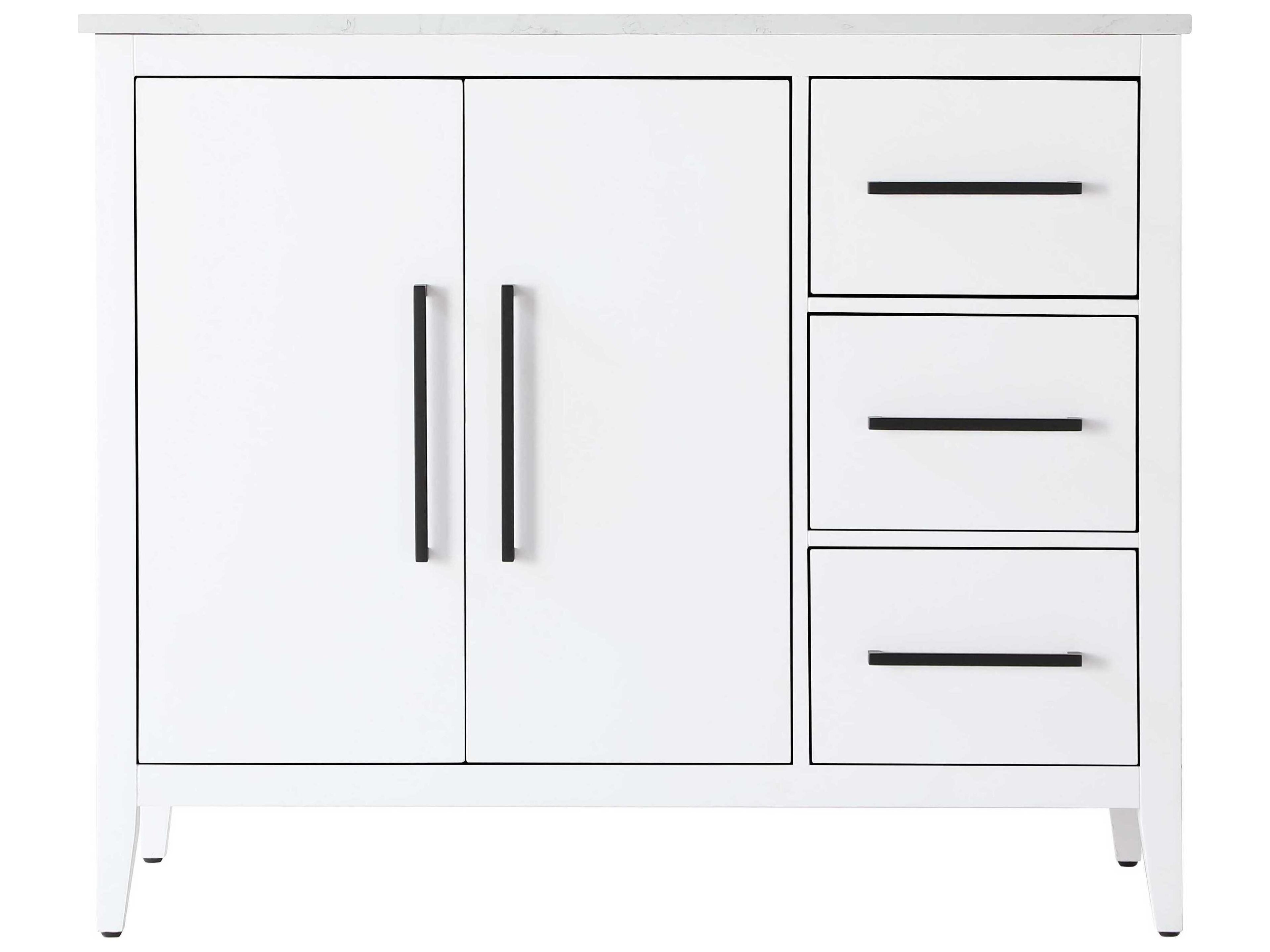 Elegant Lighting Millie White Vanity