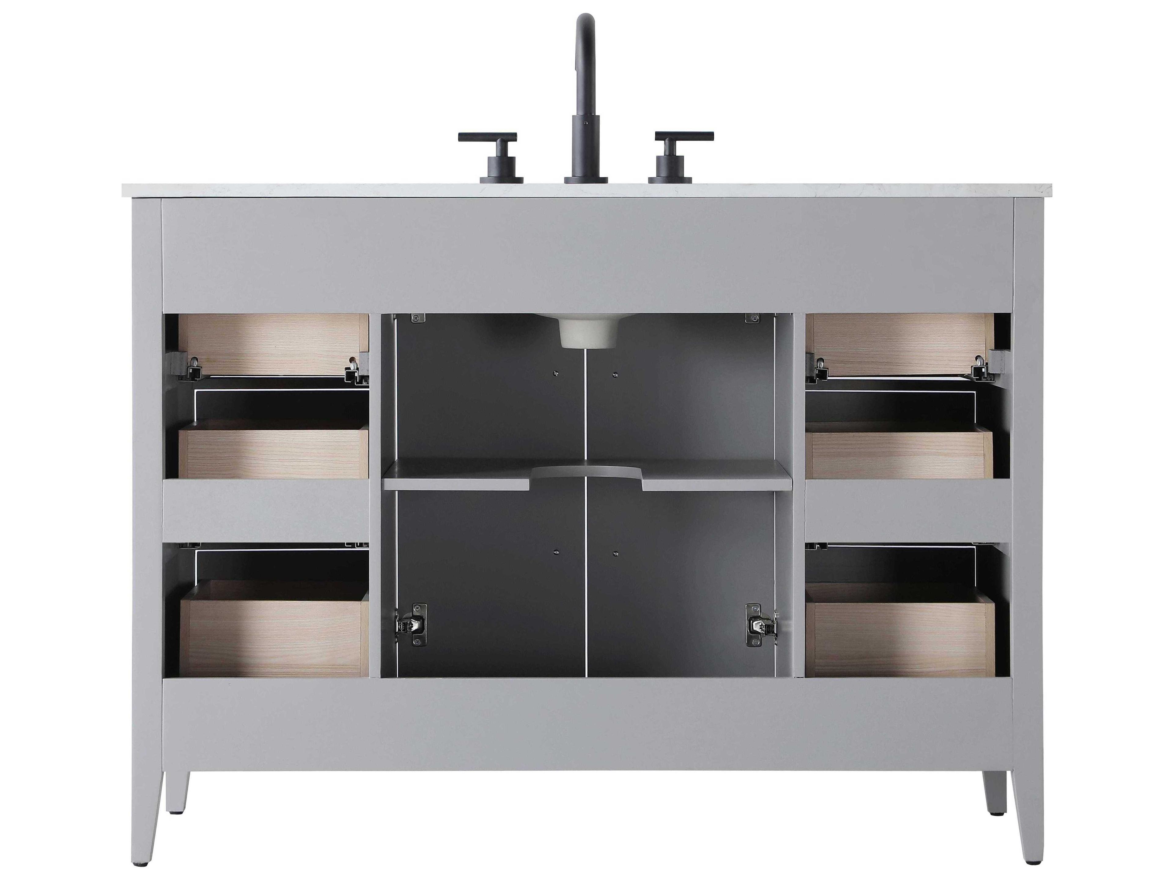 Elegant Lighting Millie Grey Vanity