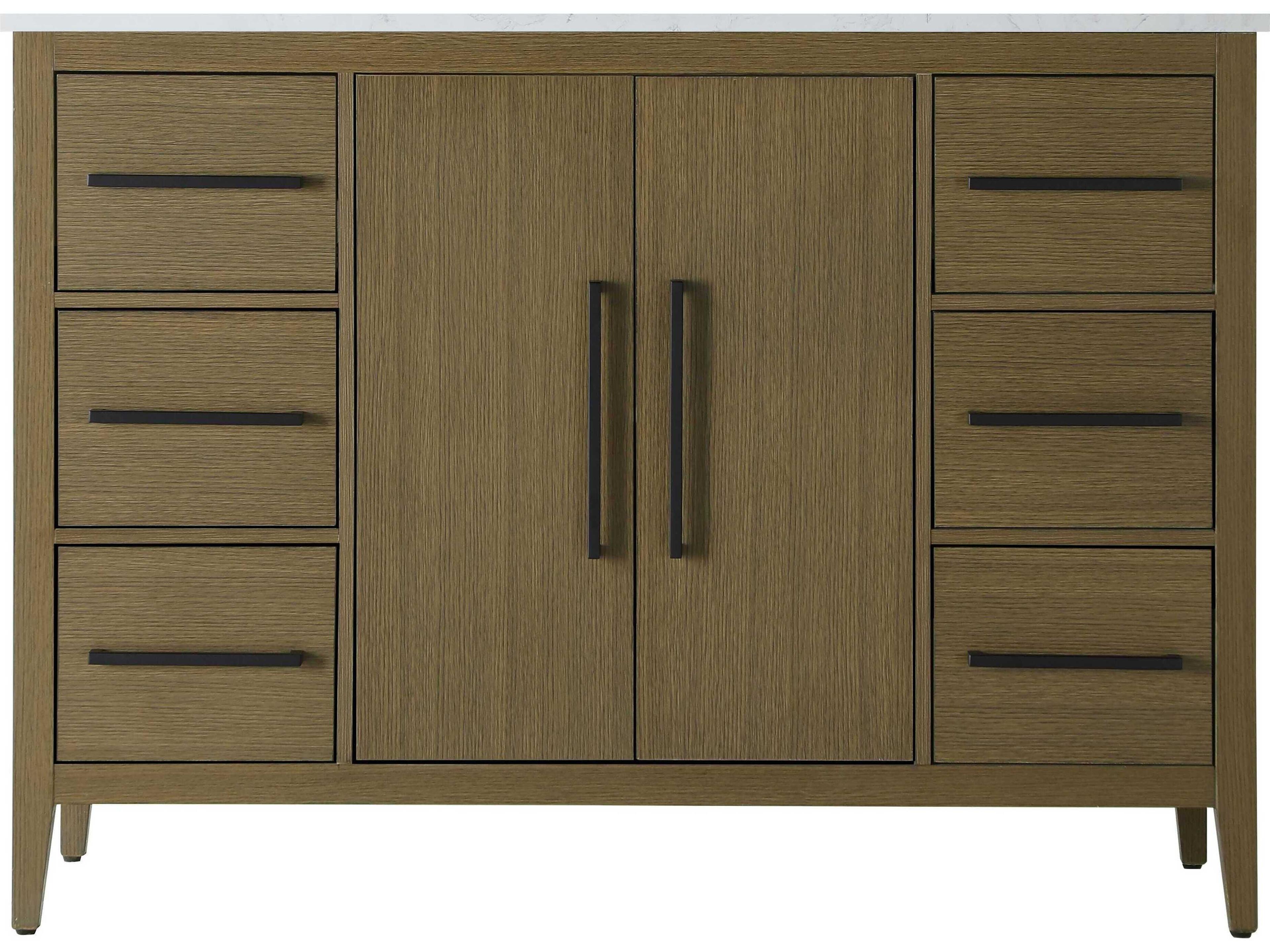 Elegant Lighting Millie Chestnut Brown Vanity