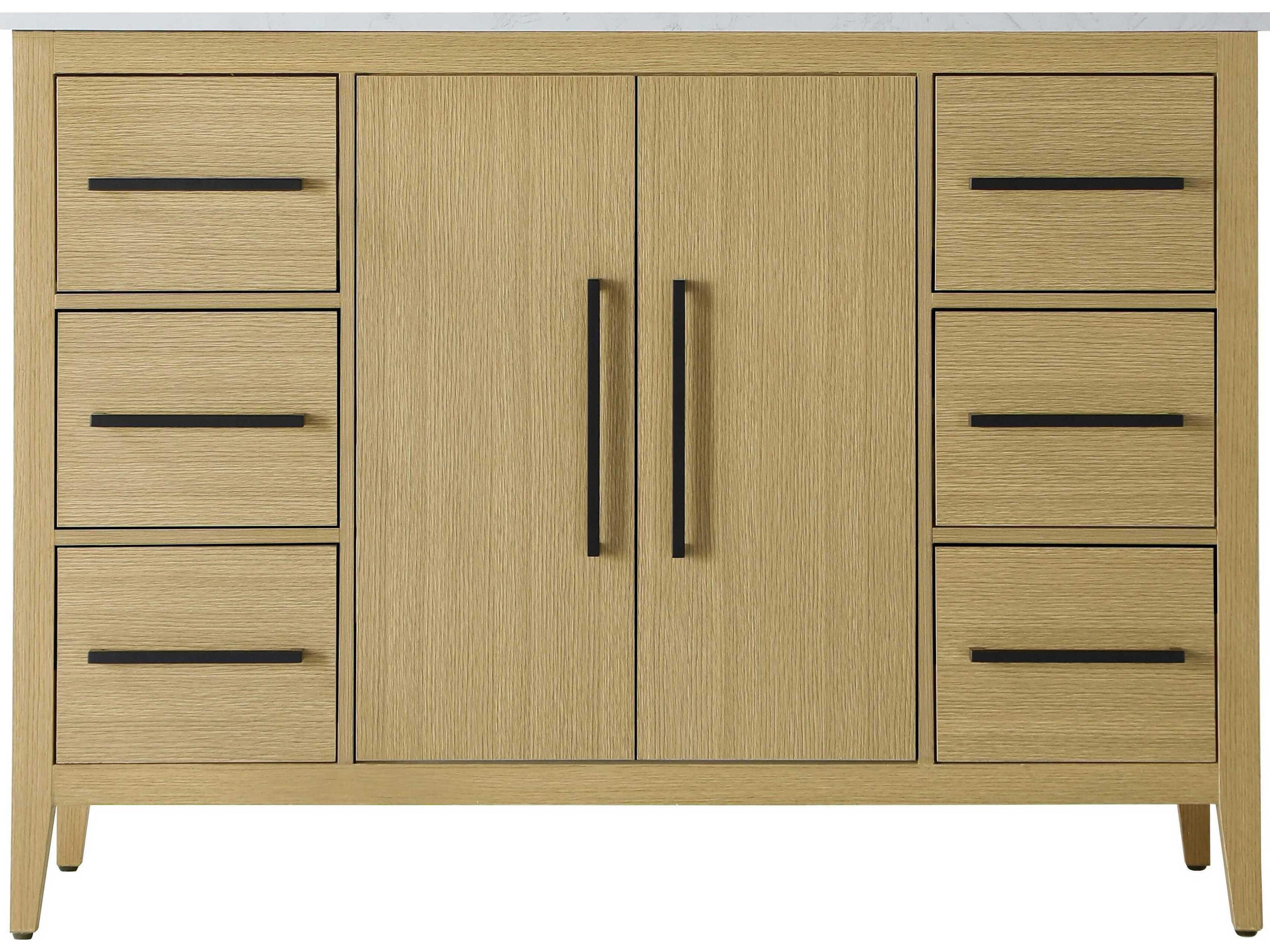 Elegant Lighting Millie Honey Brown Vanity