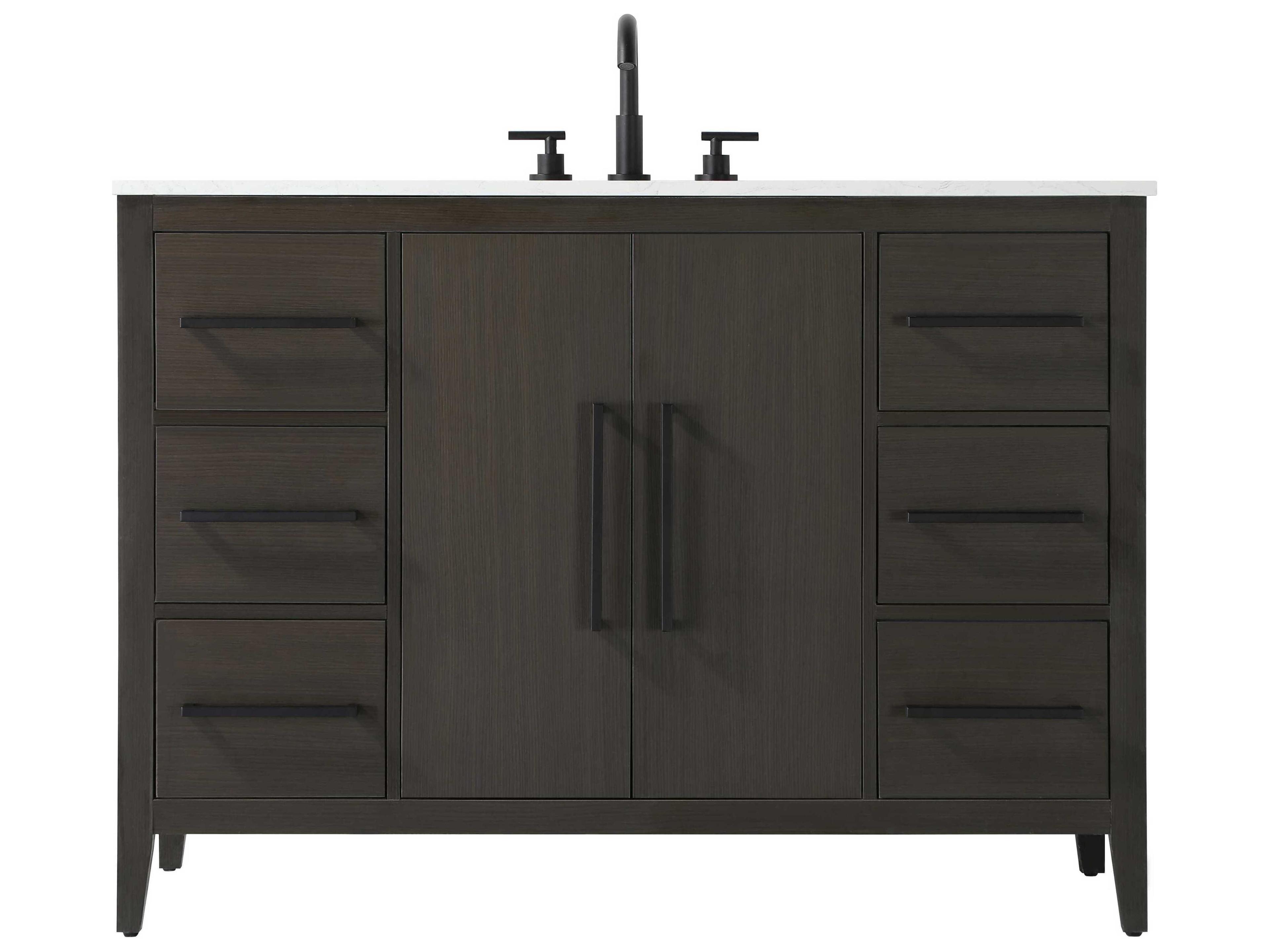 Millie Mocha Brown Vanity