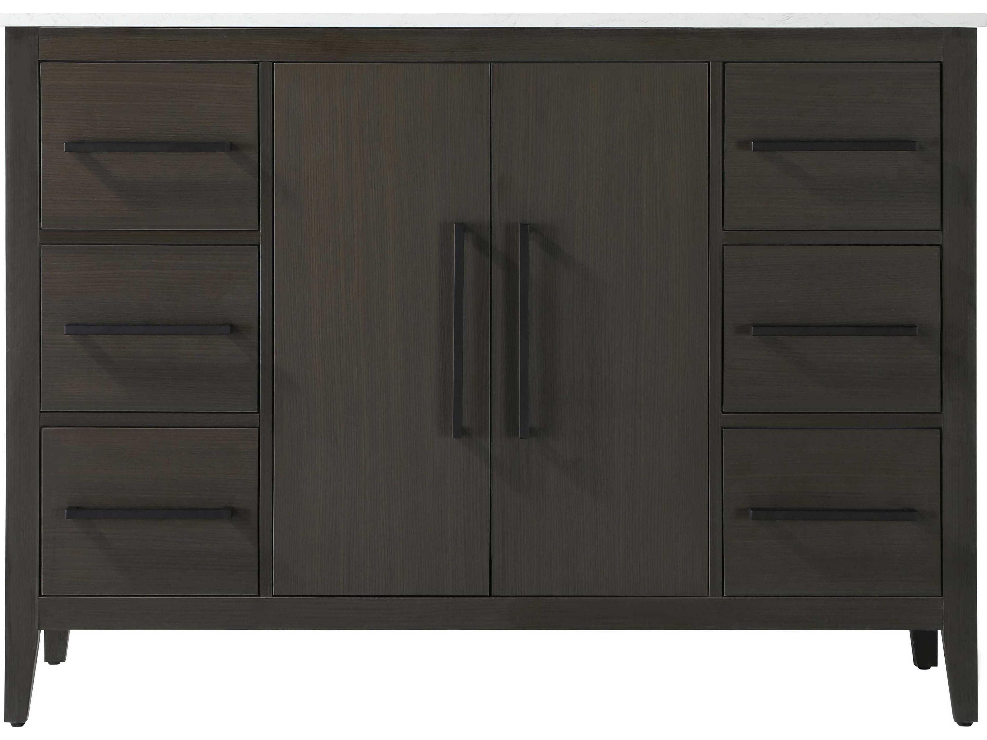 Elegant Lighting Millie Mocha Brown Vanity