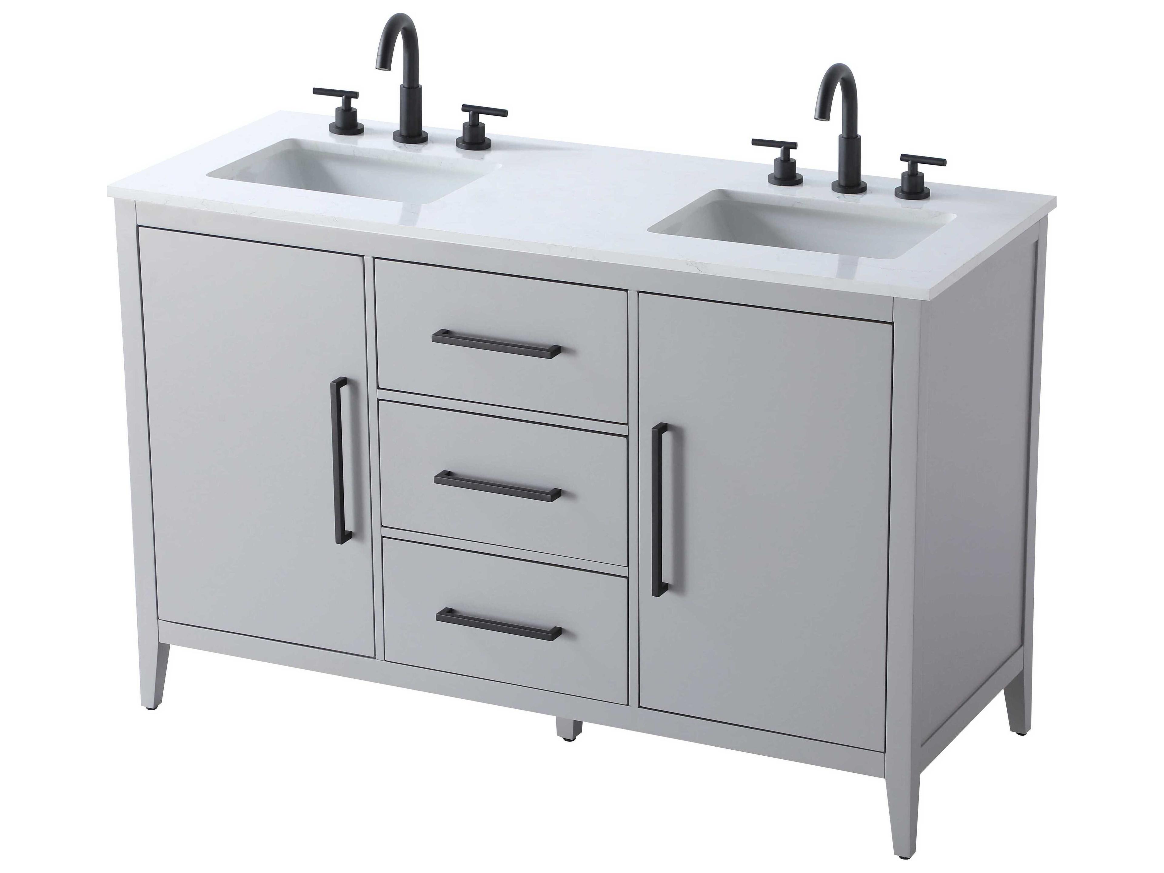 Elegant Lighting Millie Grey Vanity