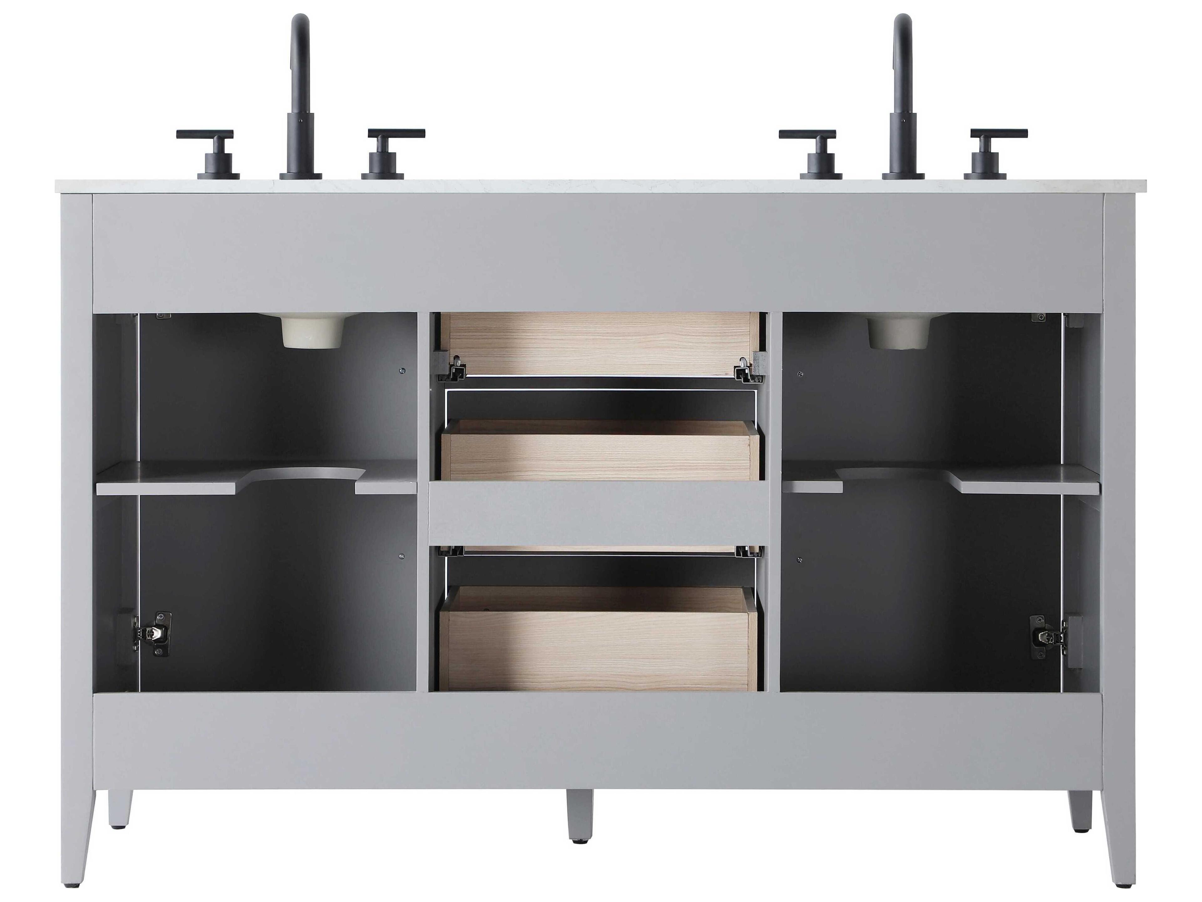 Elegant Lighting Millie Grey Vanity