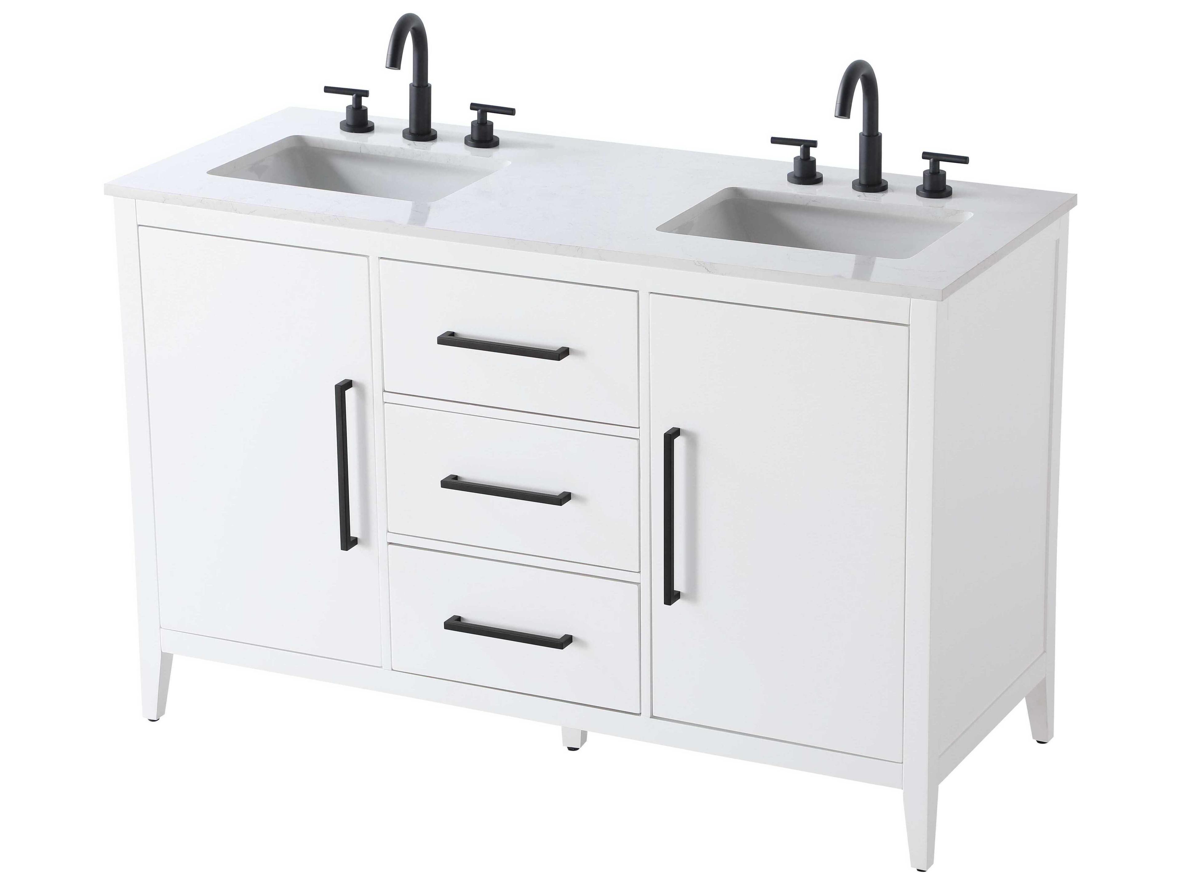 Elegant Lighting Millie White Vanity