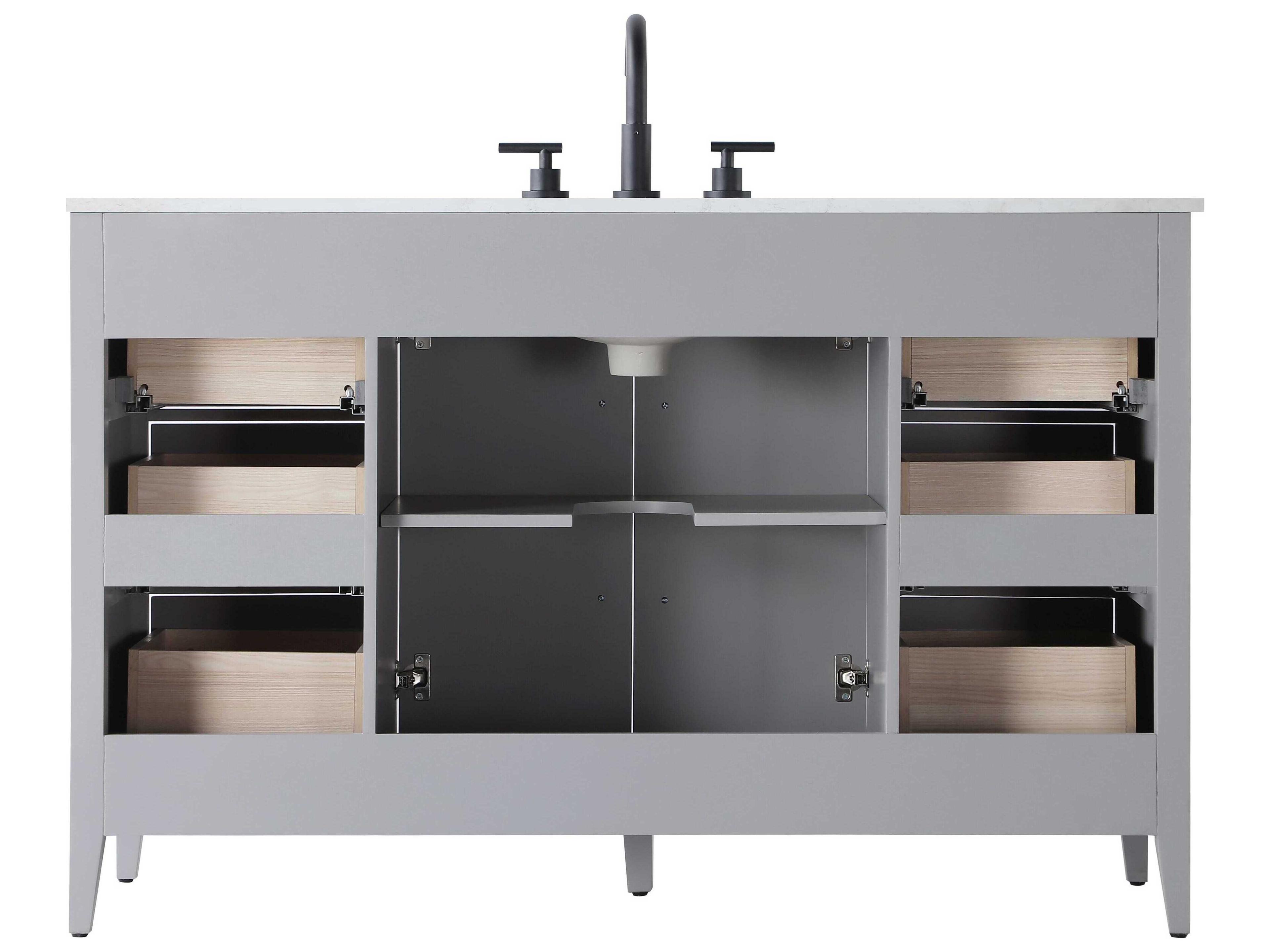 Elegant Lighting Millie Grey Vanity