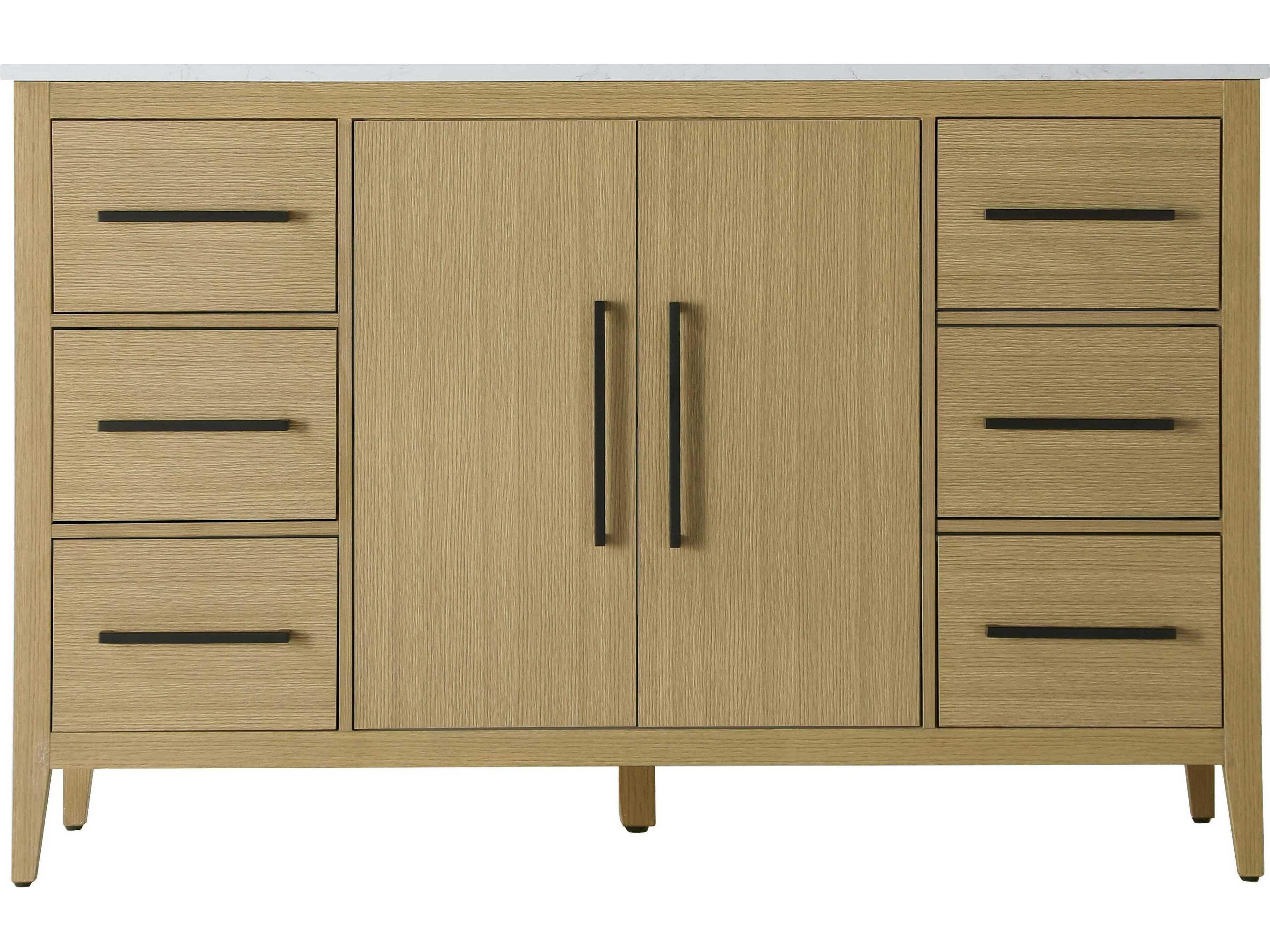 Elegant Lighting Millie Honey Brown Vanity