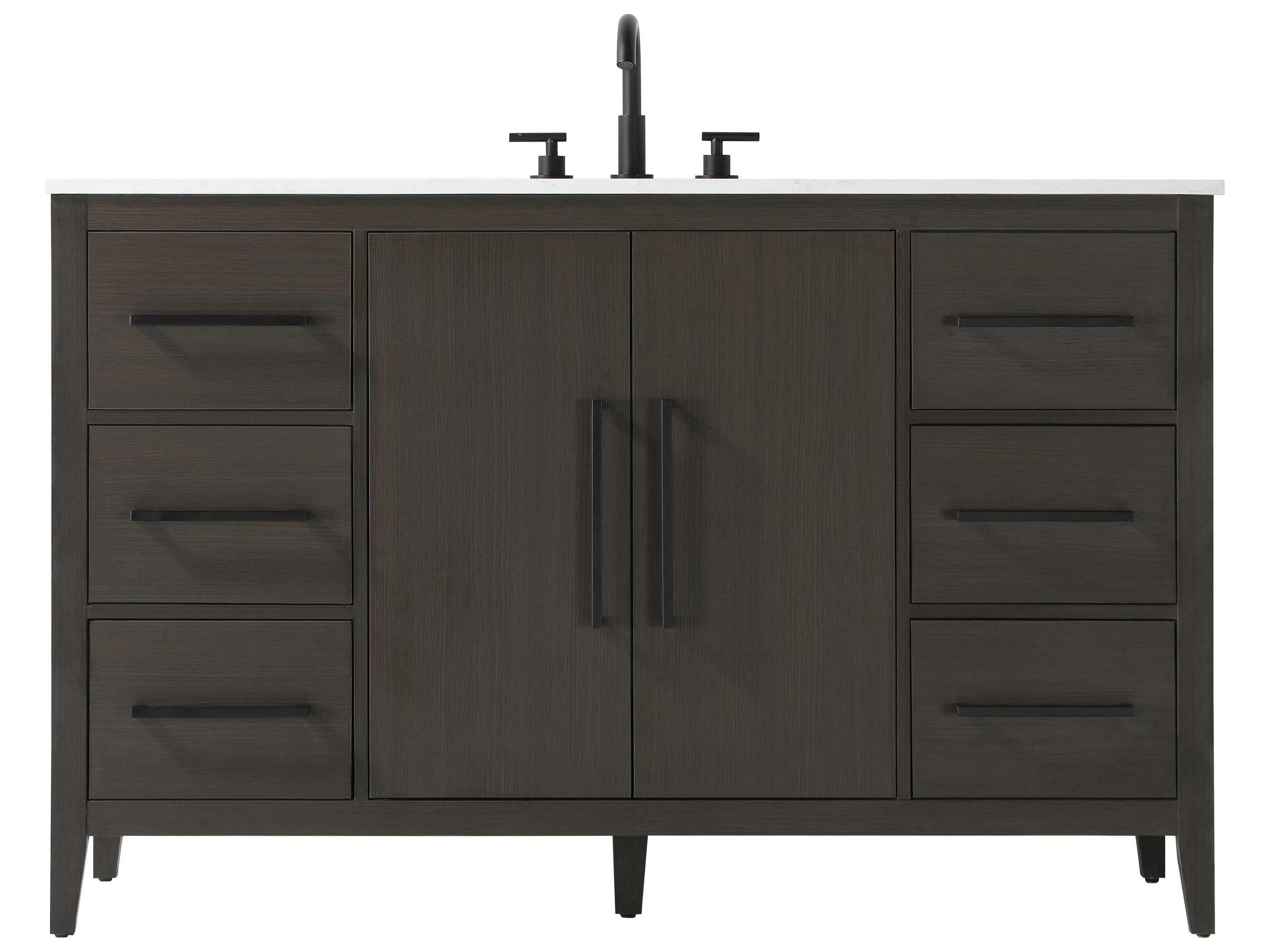 Millie Mocha Brown Vanity