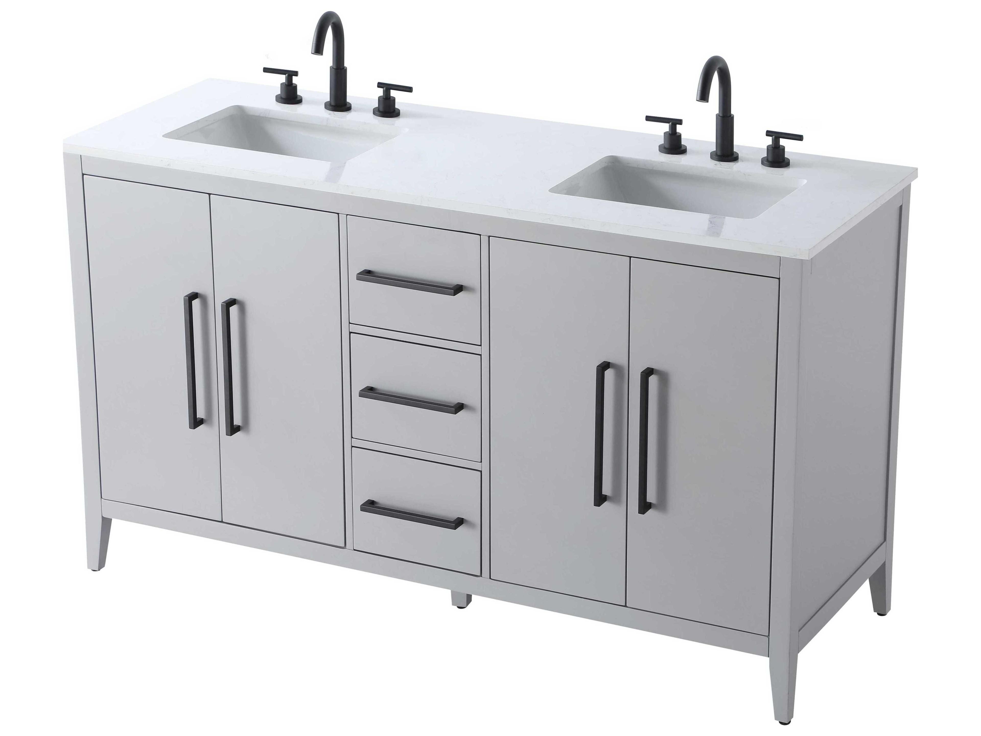 Elegant Lighting Millie Grey Vanity