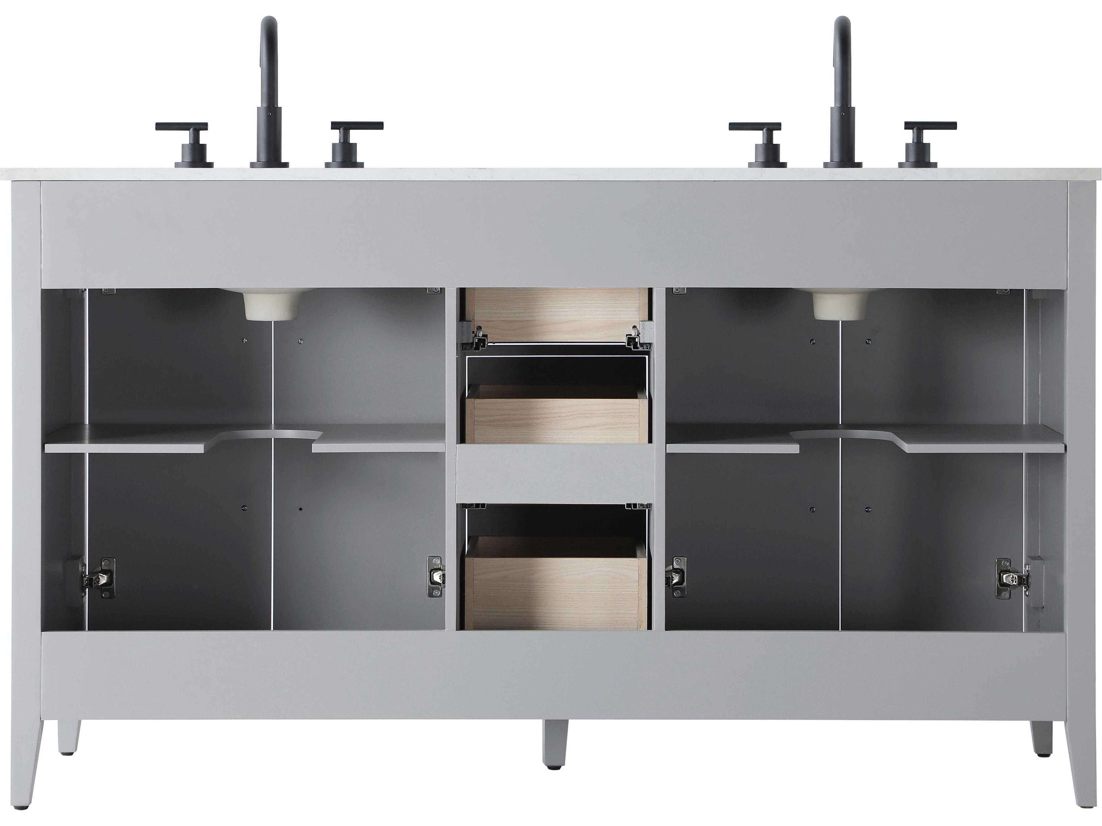 Elegant Lighting Millie Grey Vanity