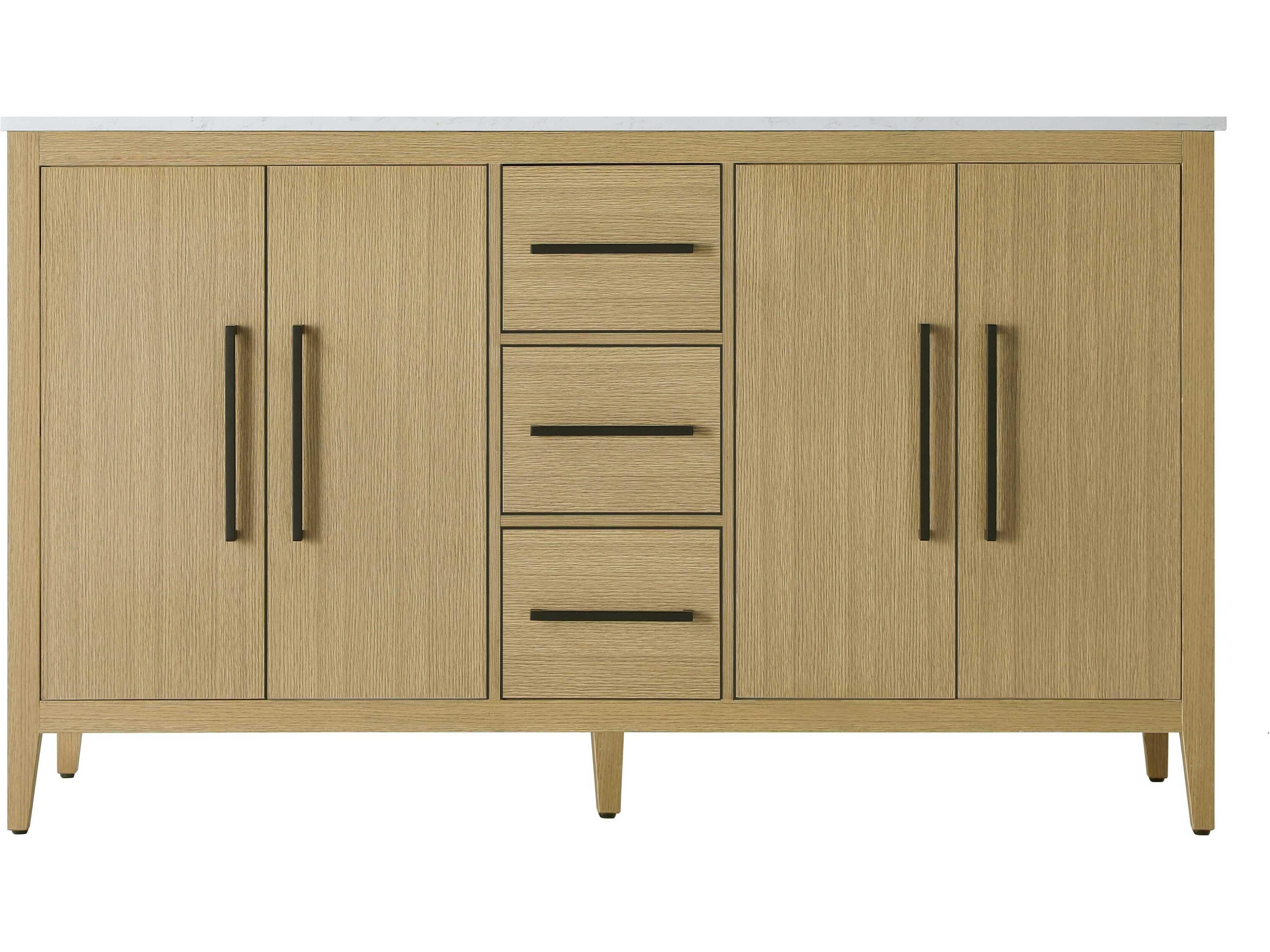 Elegant Lighting Millie Honey Brown Vanity